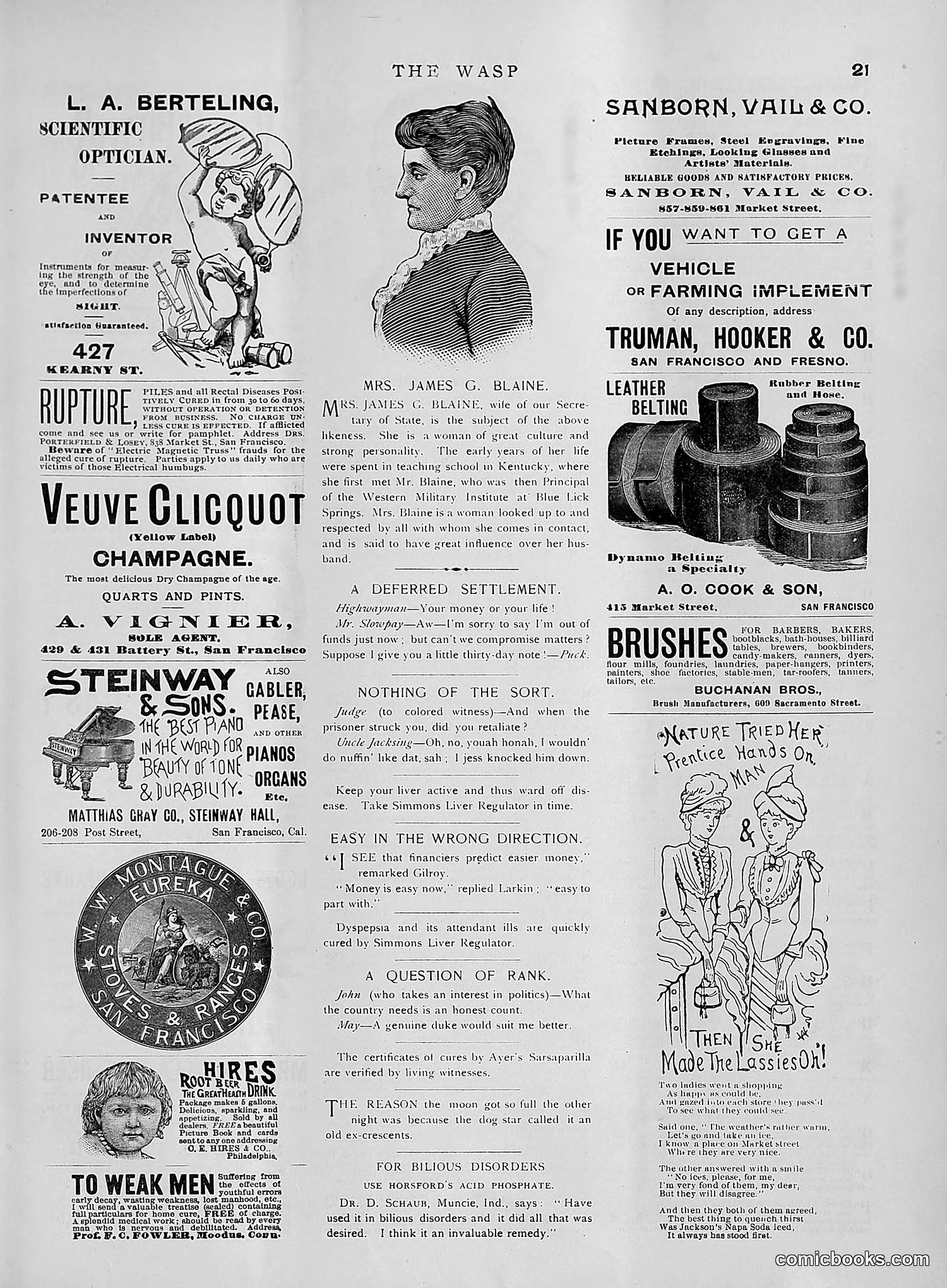 The Wasp — 1891 — page 458 of 612