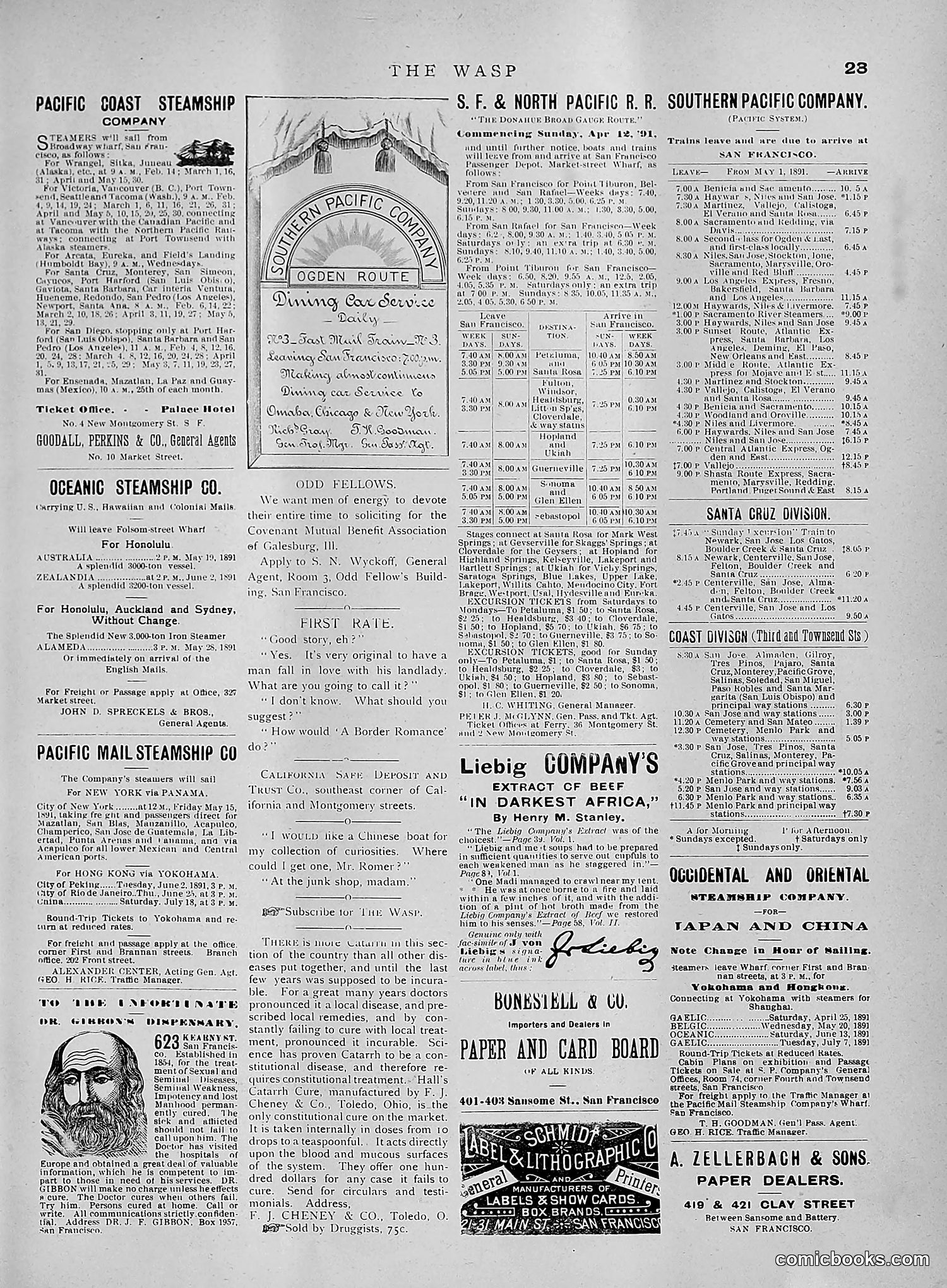 The Wasp — 1891 — page 486 of 612
