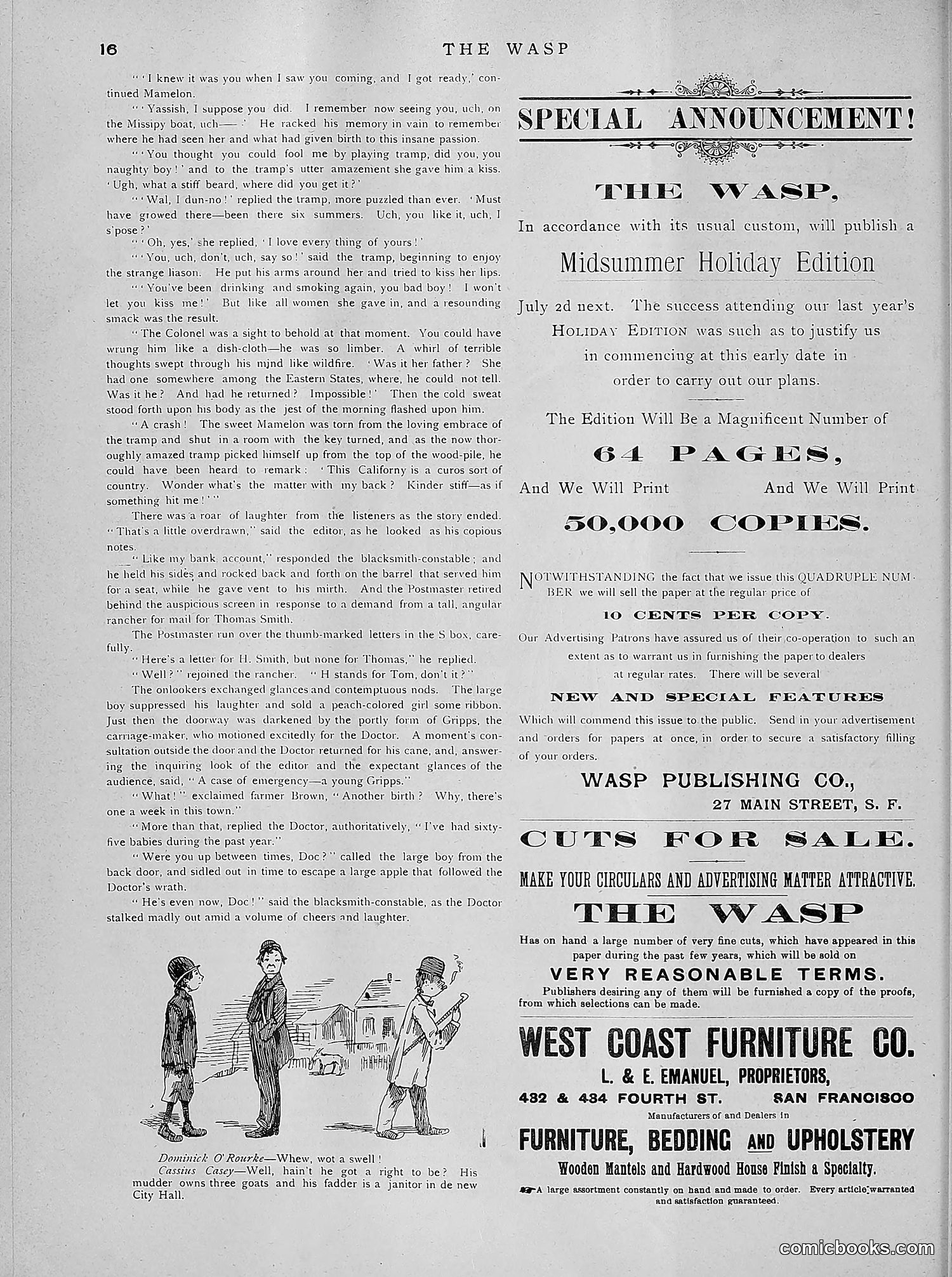 The Wasp — 1891 — page 503 of 612