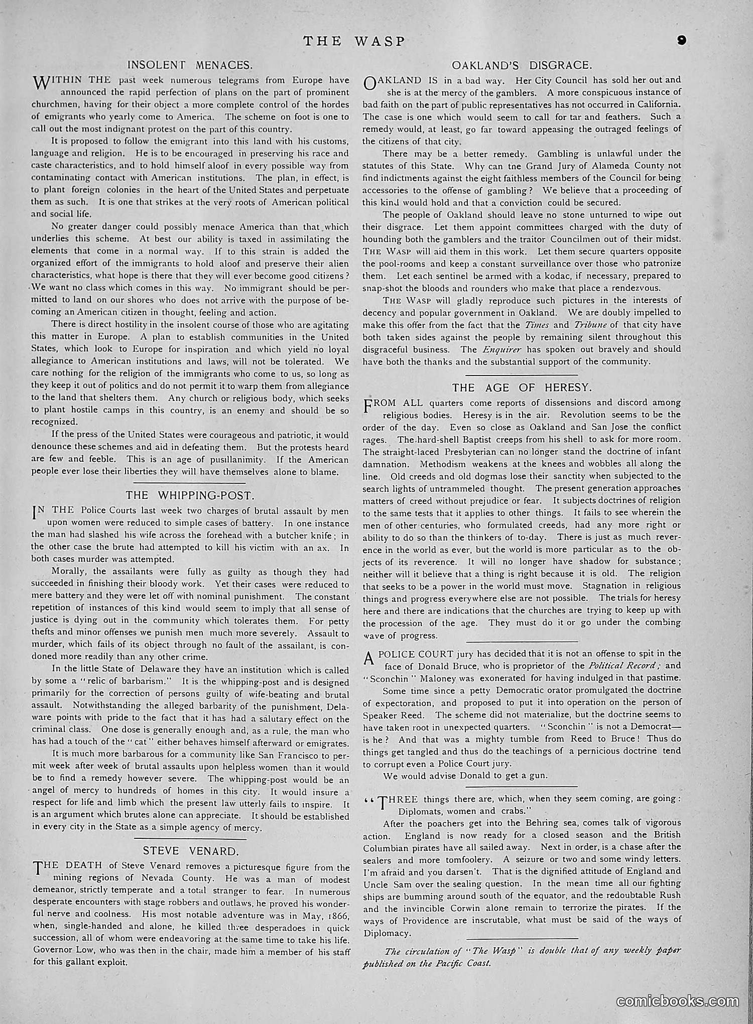 The Wasp — 1891 — page 548 of 612