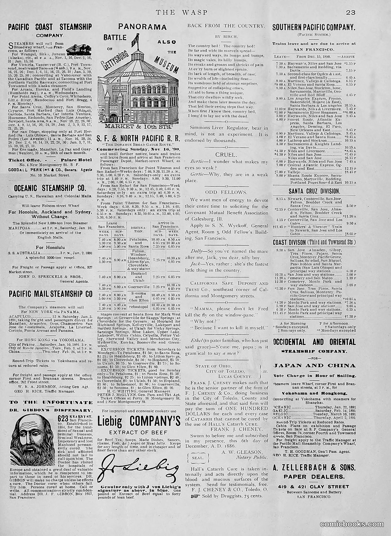 The Wasp — 1891 — page 60 of 612