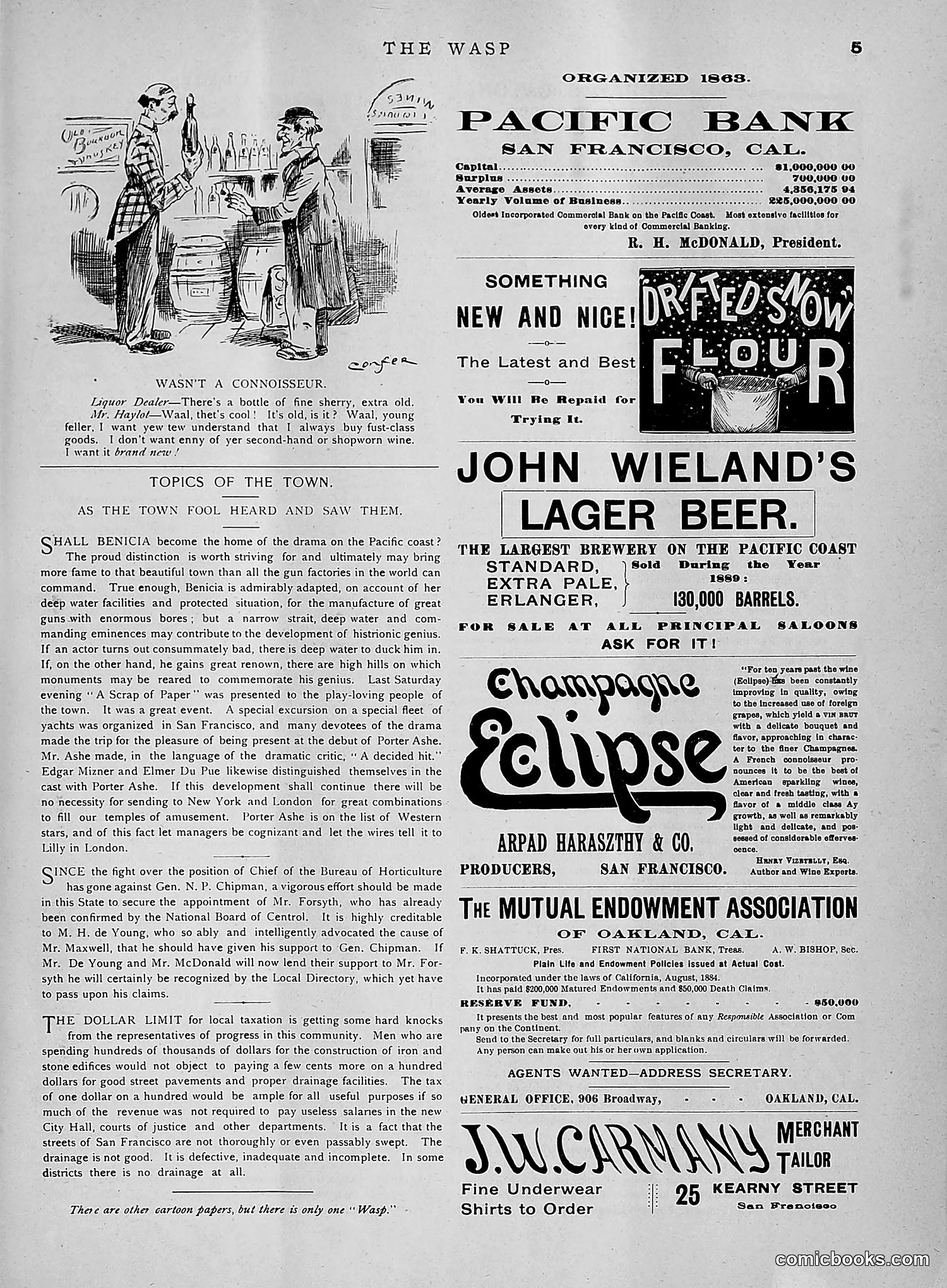 The Wasp — 1891 — page 592 of 612