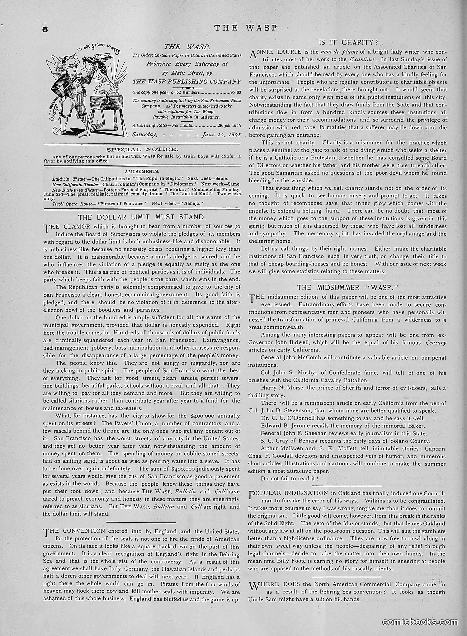 The Wasp — 1891 — page 593 of 612