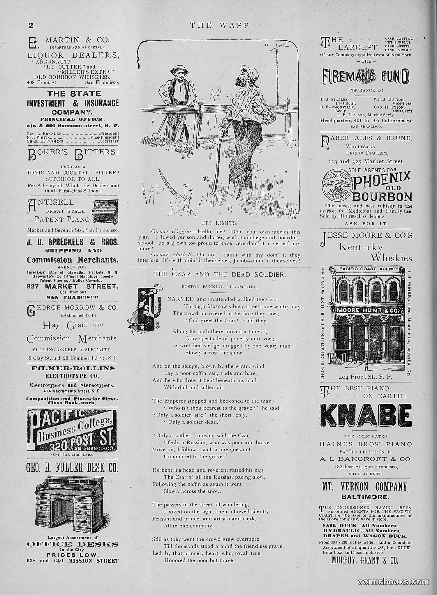 The Wasp — 1891 — page 609 of 612