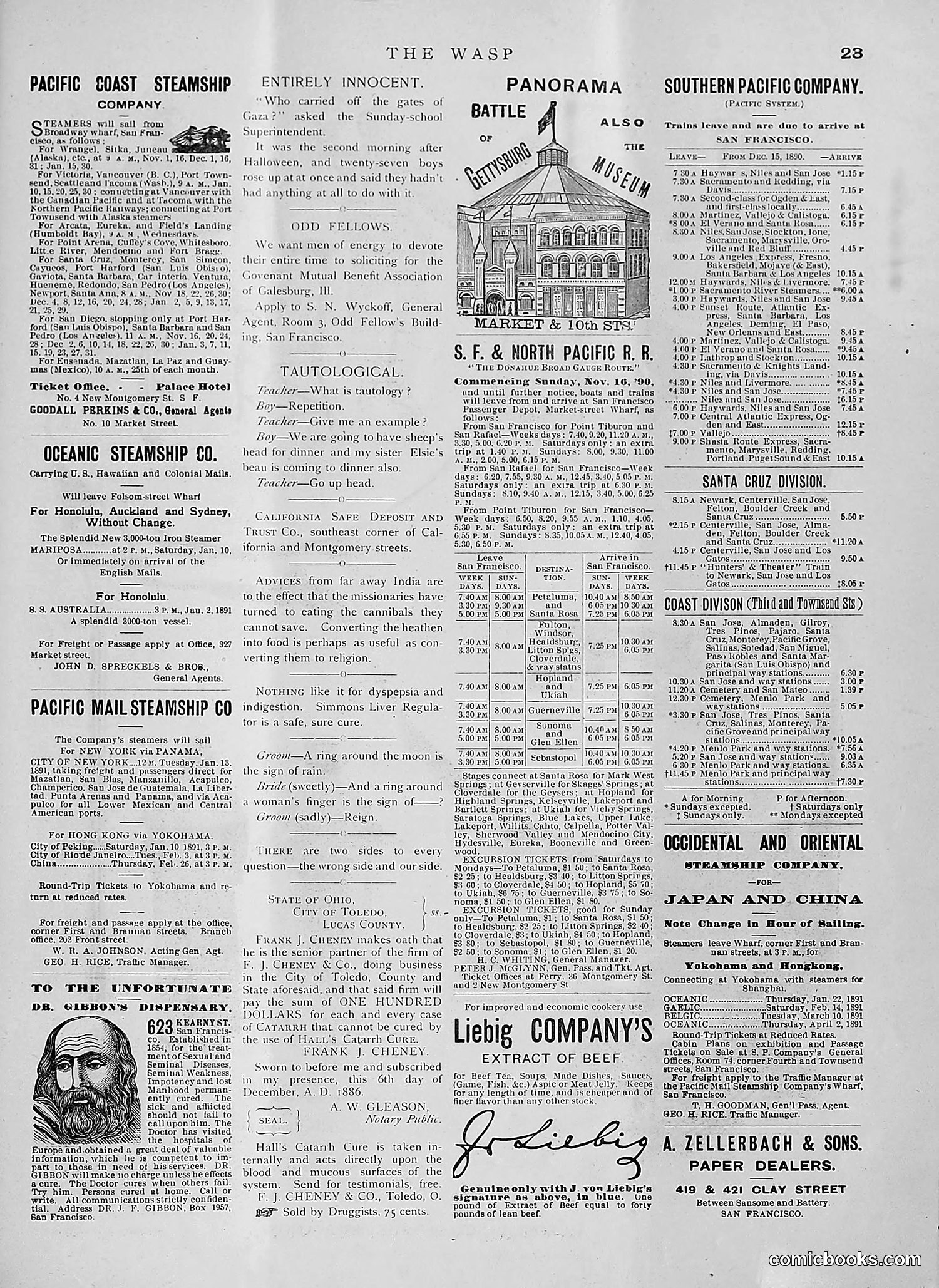 The Wasp — 1891 — page 88 of 612