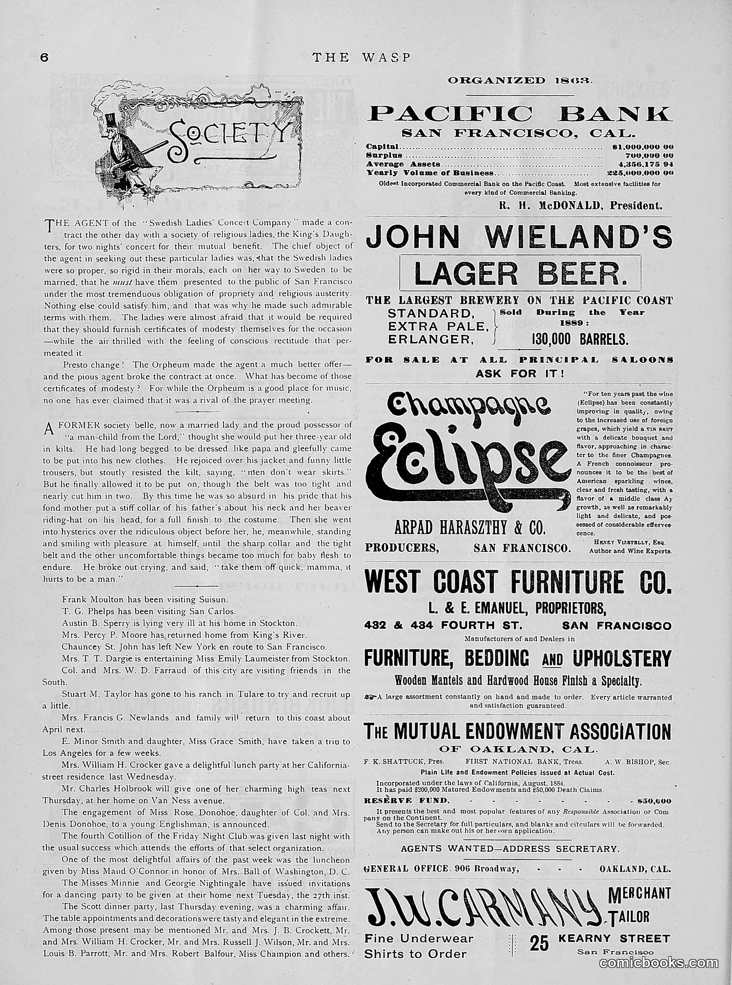 The Wasp — 1891 — page 95 of 612