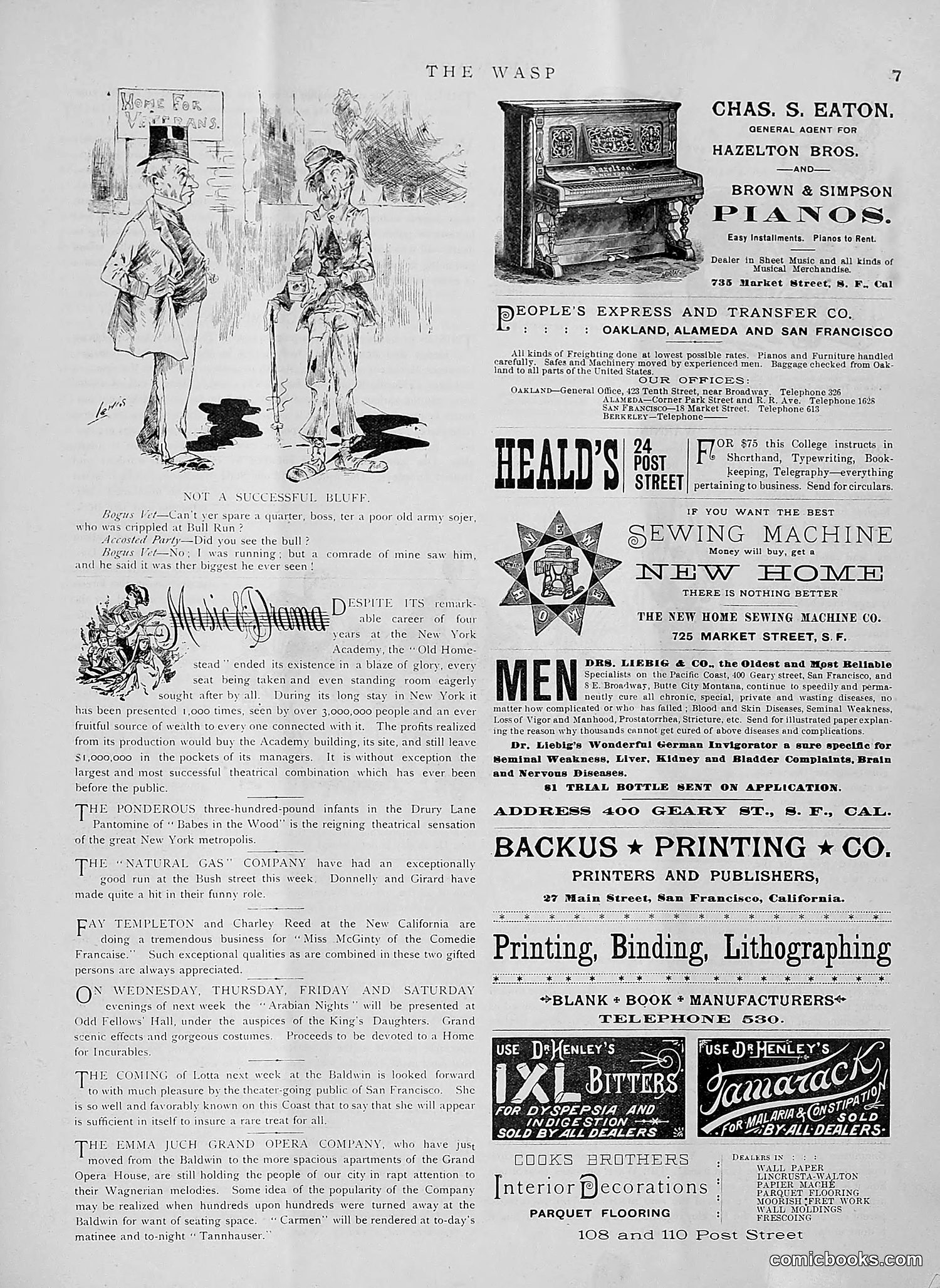 The Wasp — 1891 — page 96 of 612