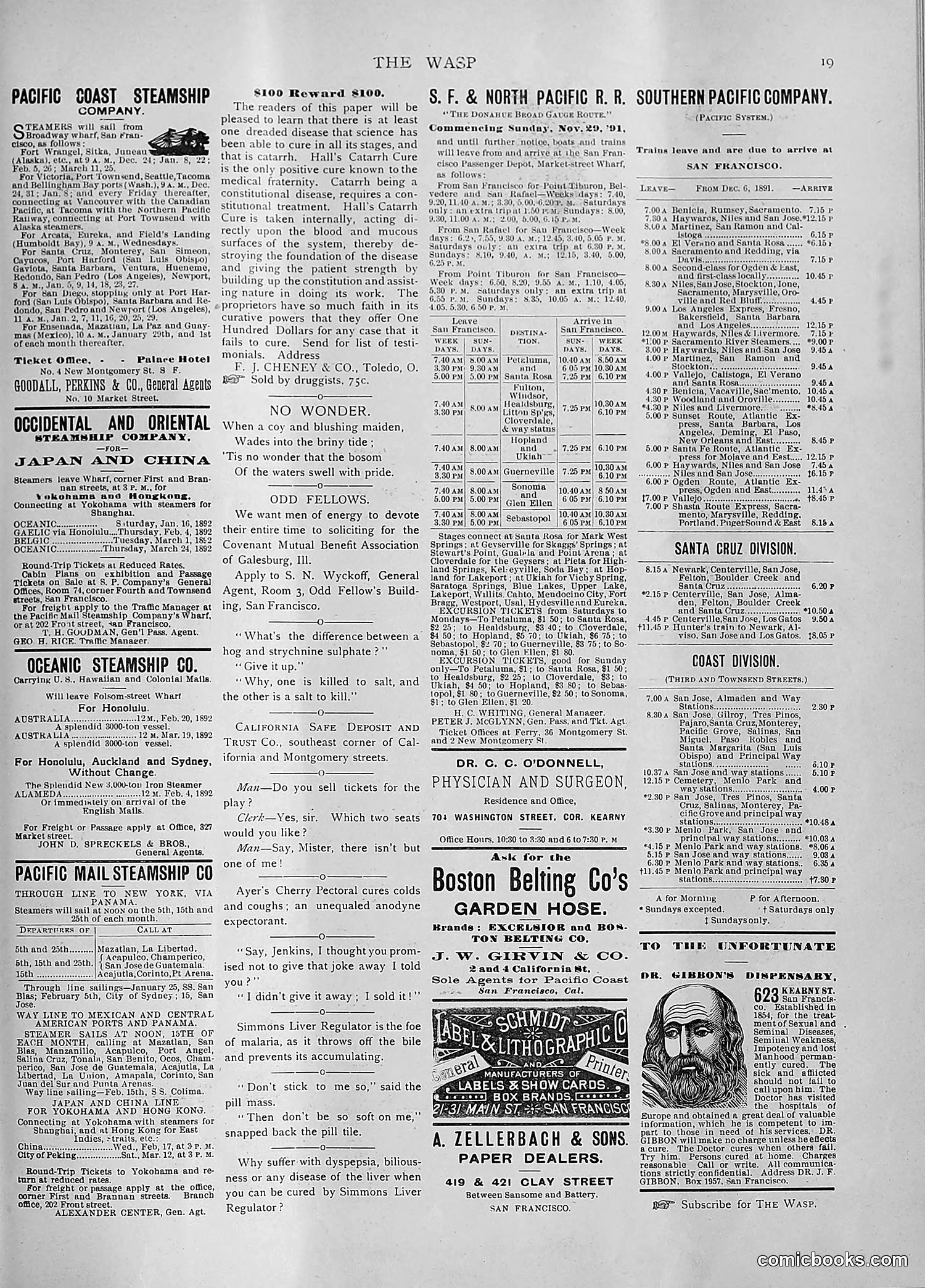 The Wasp — 1892 — page 110 of 542