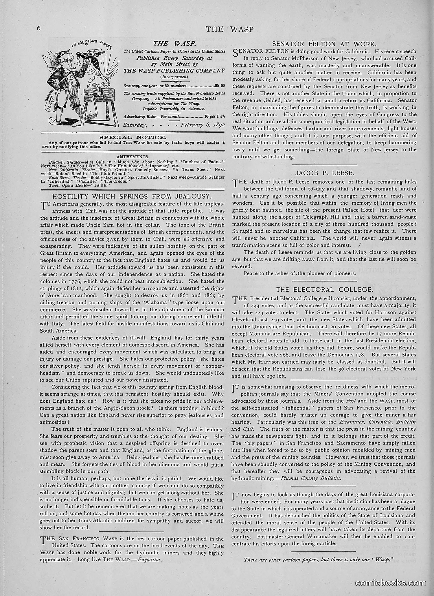 The Wasp — 1892 — page 117 of 542