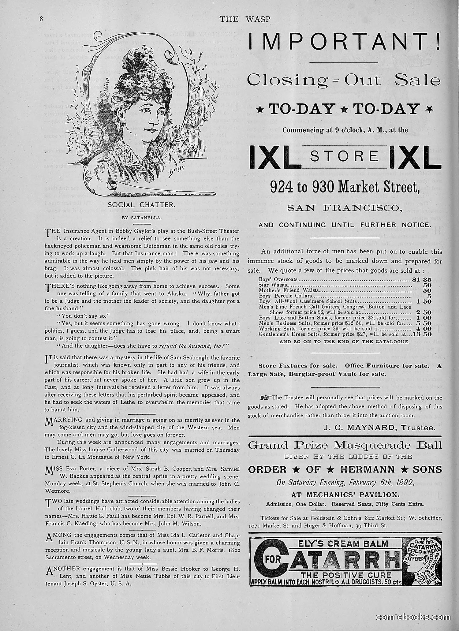 The Wasp — 1892 — page 119 of 542
