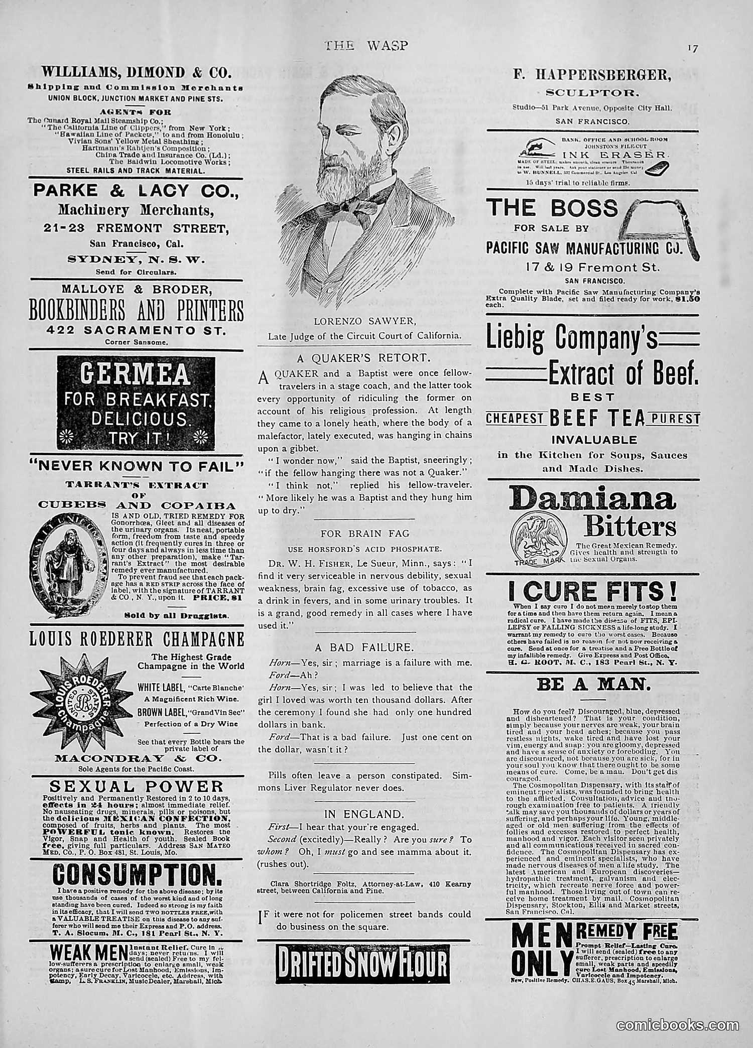 The Wasp — 1892 — page 150 of 542
