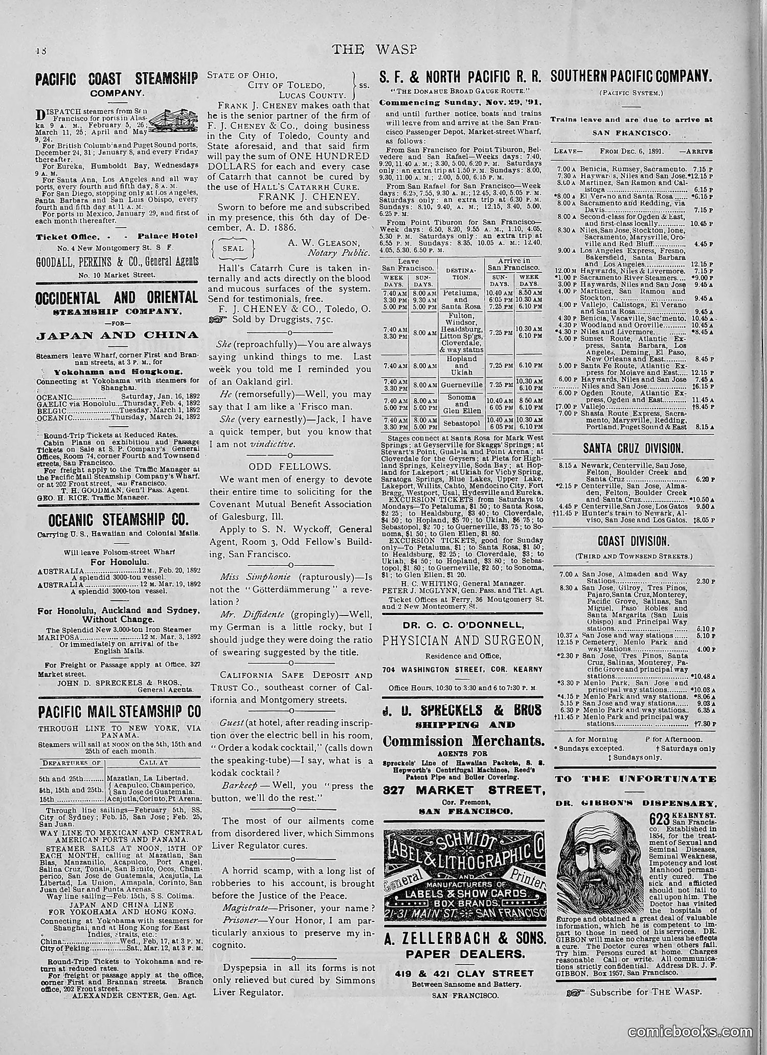 The Wasp — 1892 — page 151 of 542