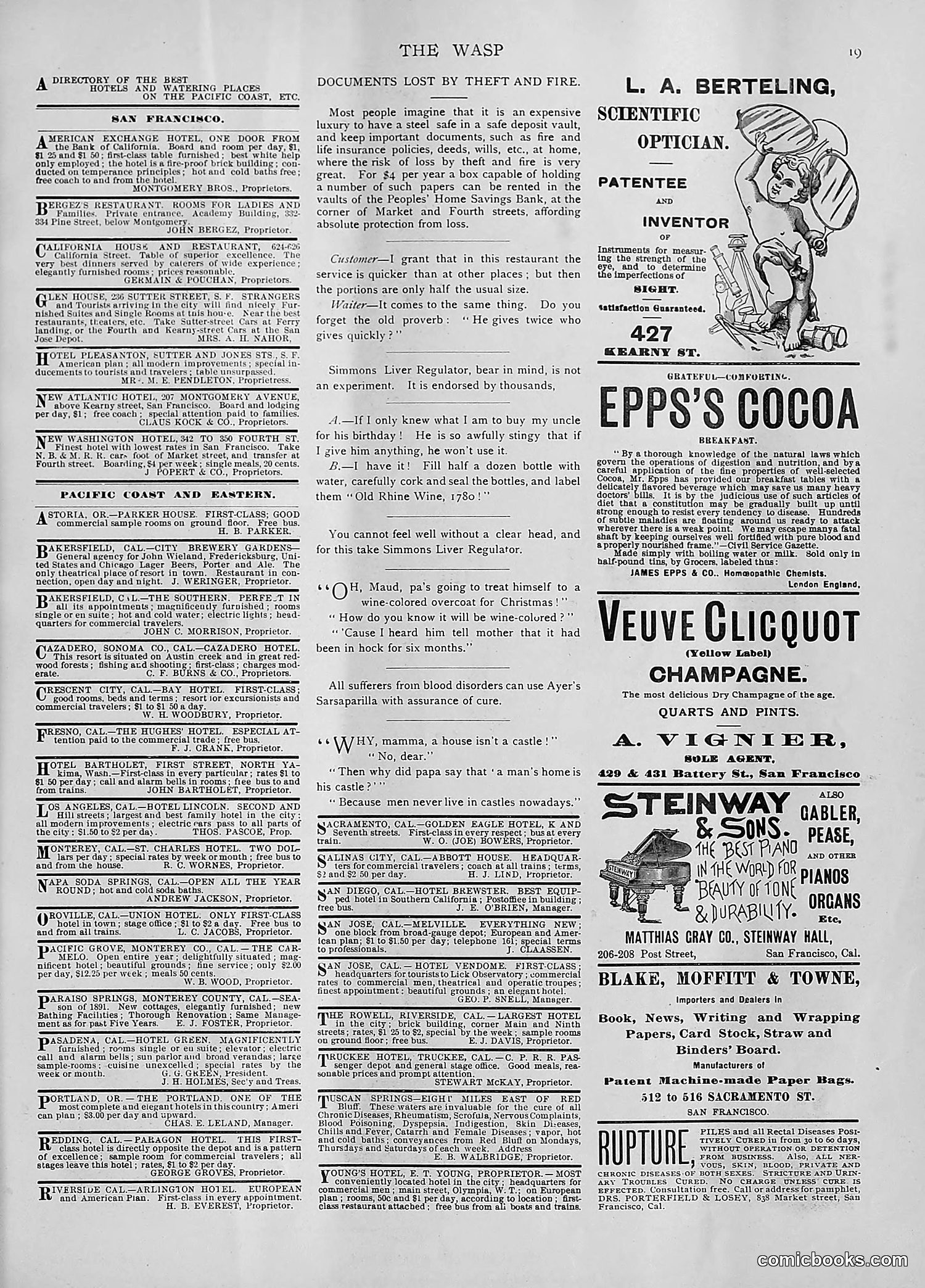The Wasp — 1892 — page 152 of 542