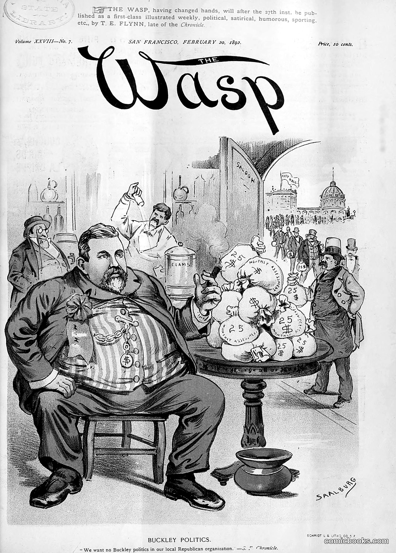 The Wasp — 1892 — page 154 of 542