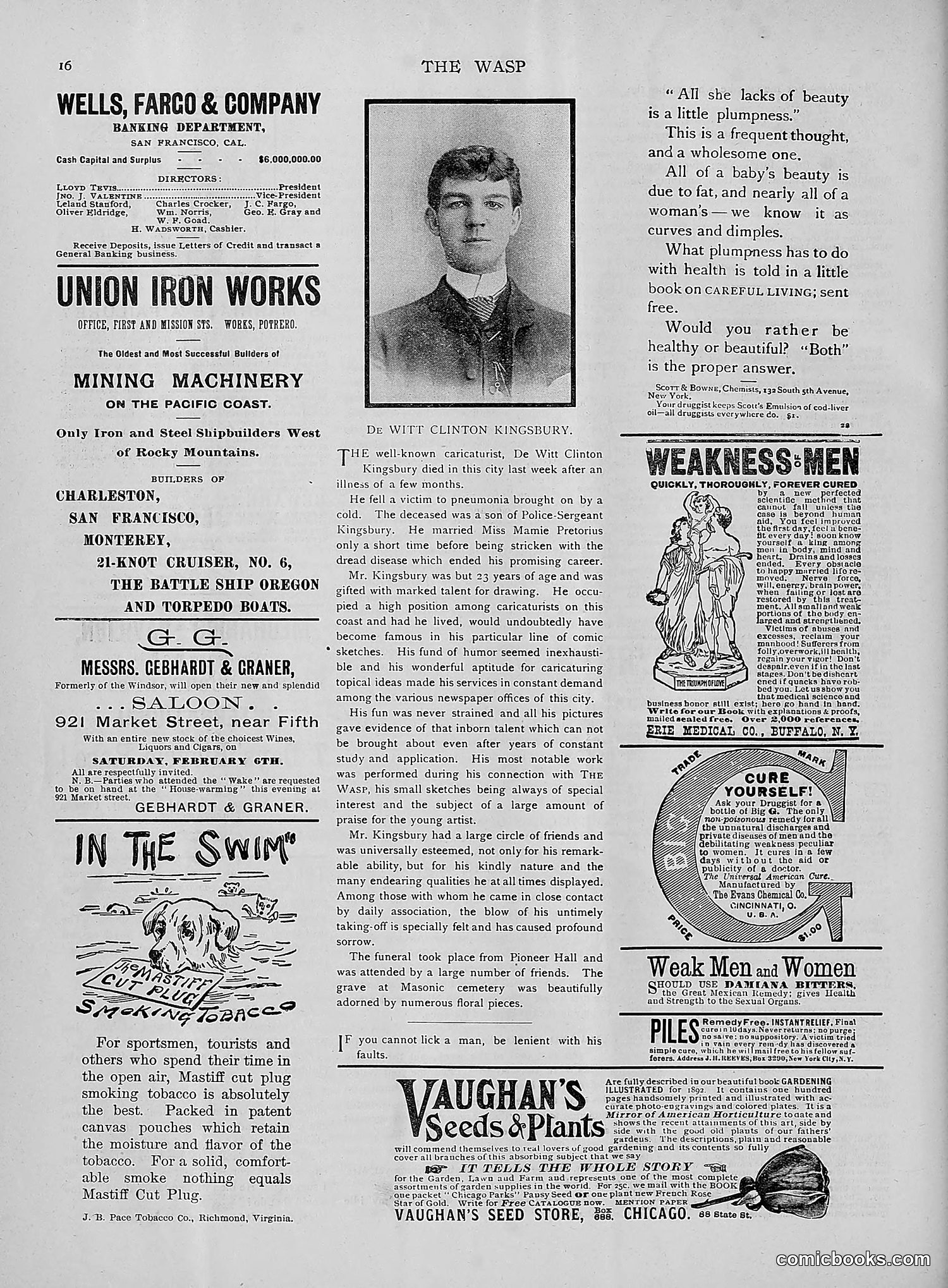 The Wasp — 1892 — page 169 of 542