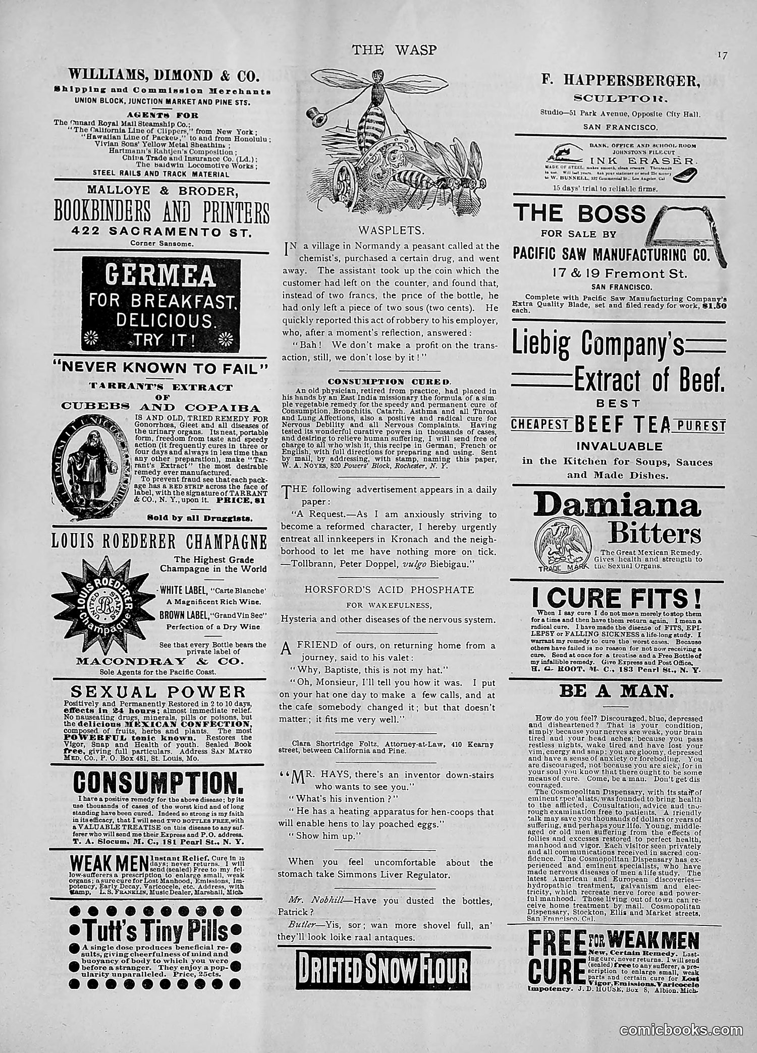 The Wasp — 1892 — page 170 of 542