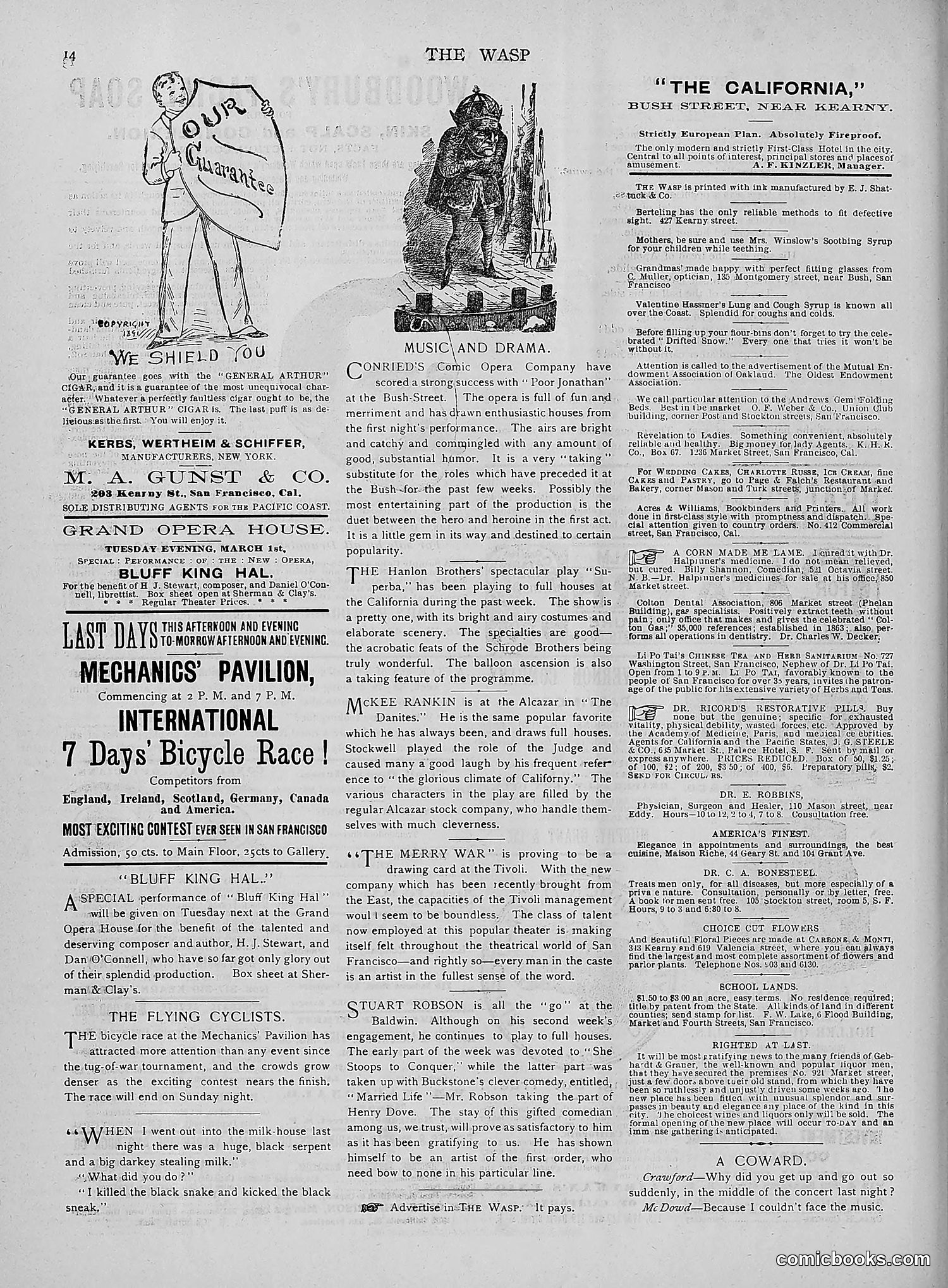 The Wasp — 1892 — page 187 of 542