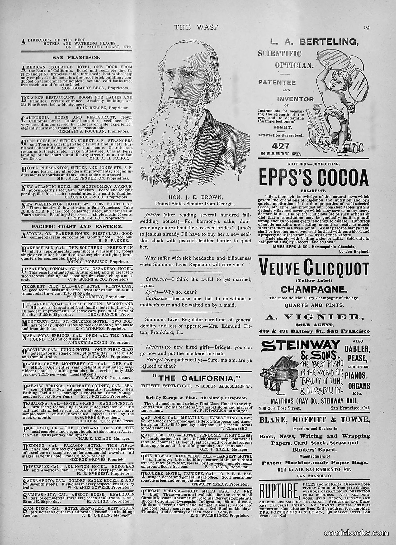 The Wasp — 1892 — page 234 of 542
