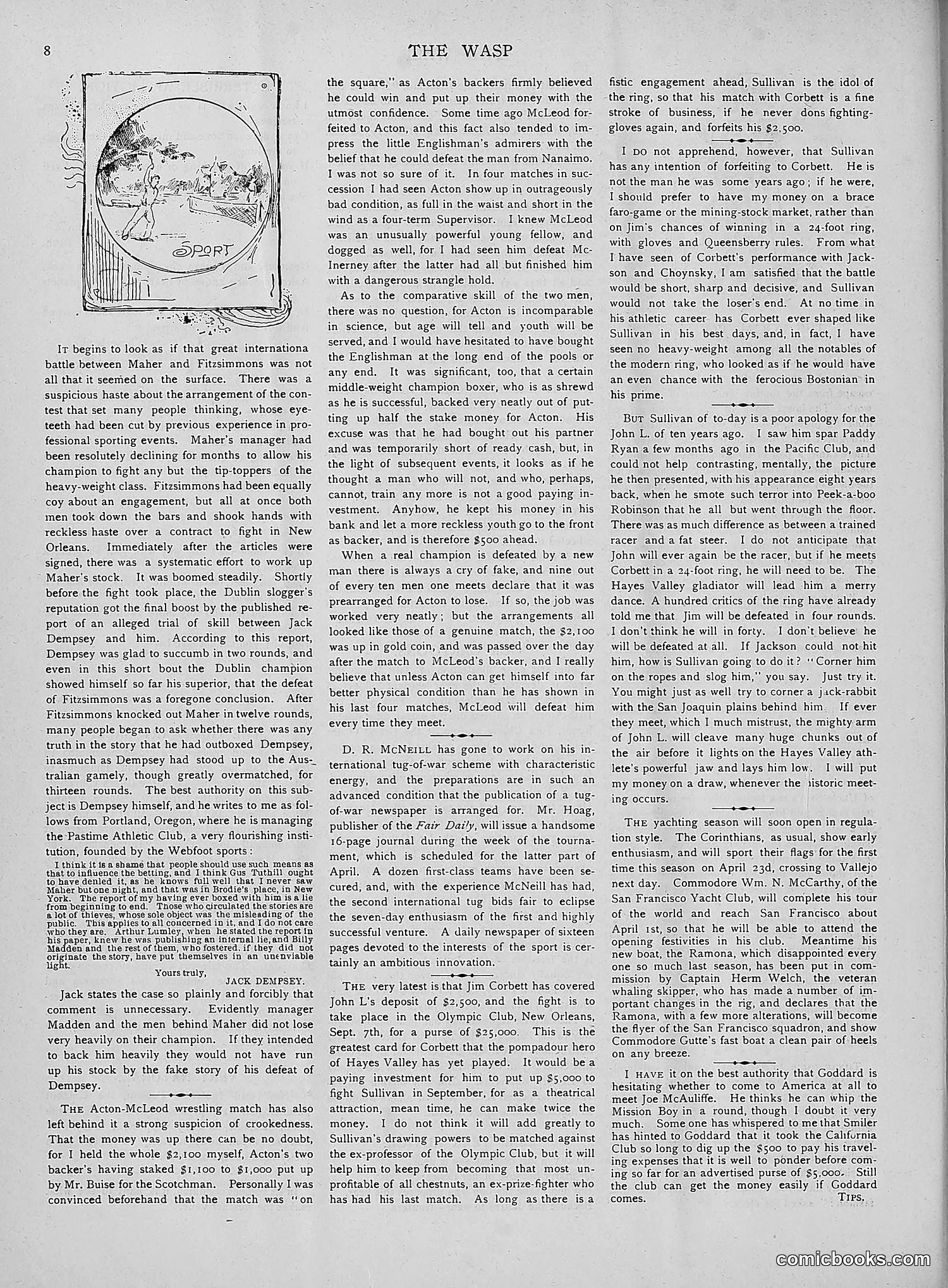 The Wasp — 1892 — page 243 of 542