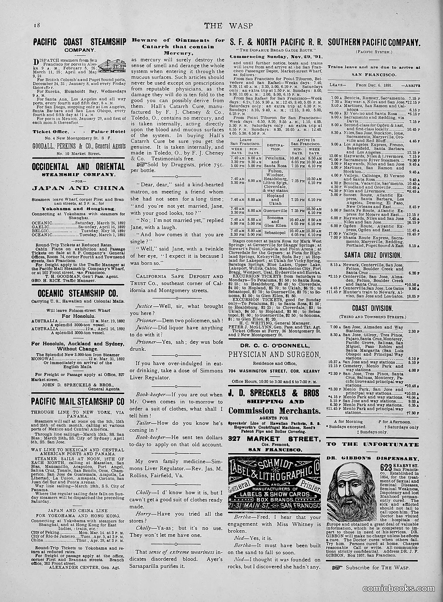 The Wasp — 1892 — page 253 of 542