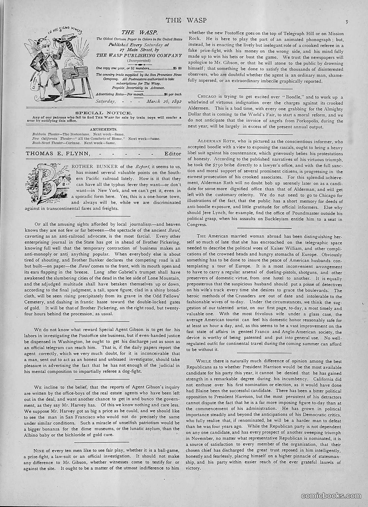The Wasp — 1892 — page 258 of 542