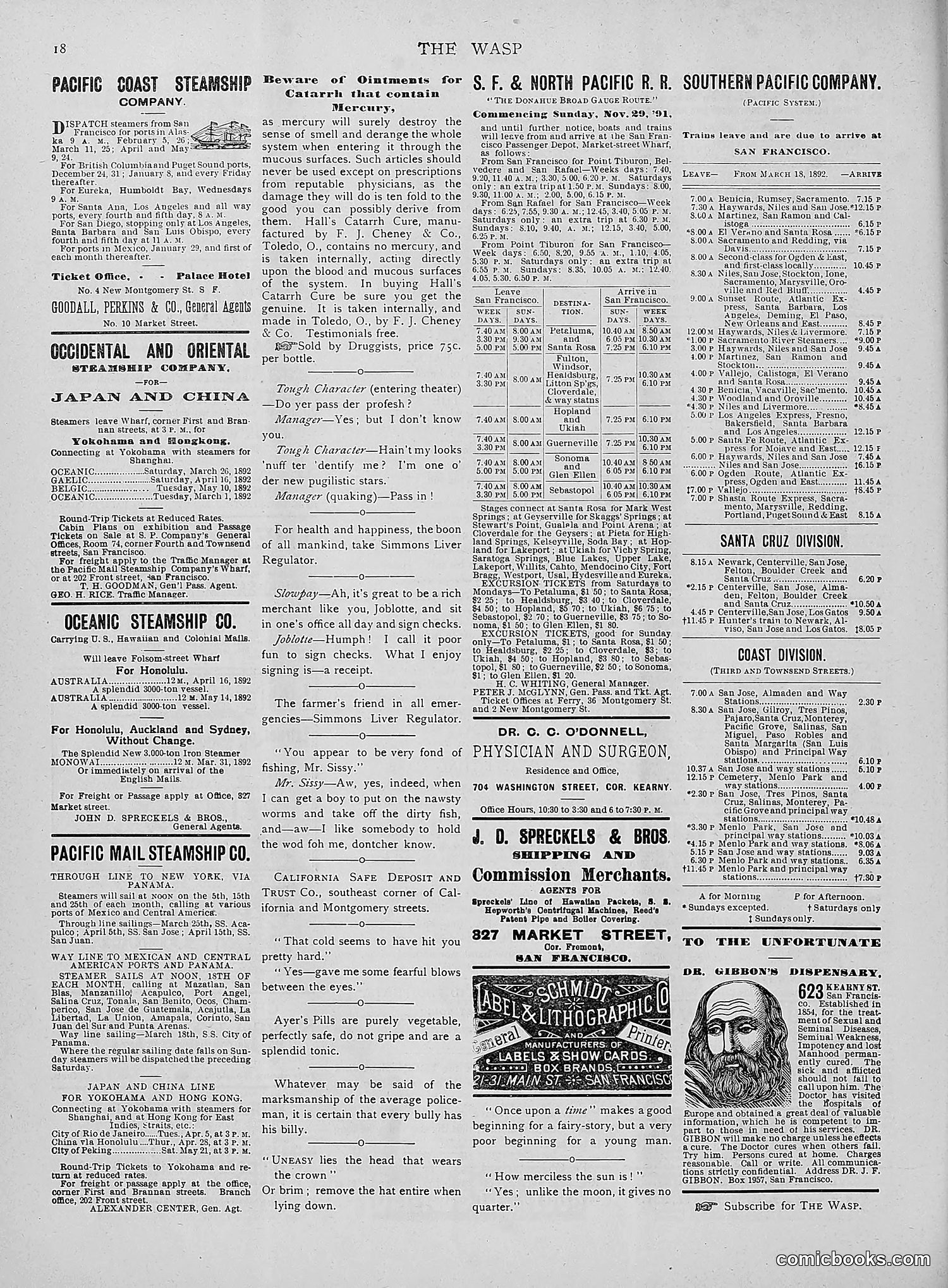 The Wasp — 1892 — page 273 of 542