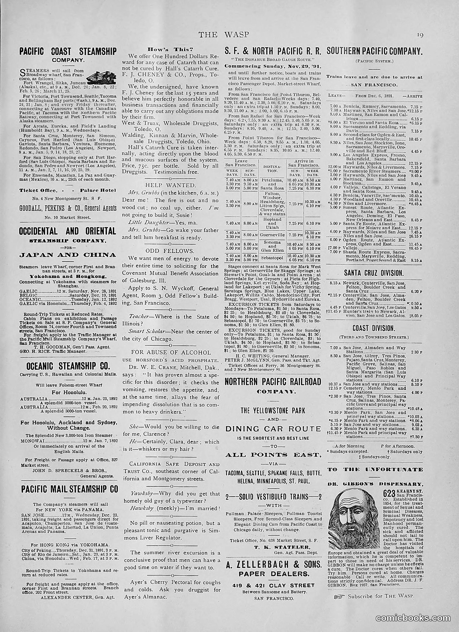The Wasp — 1892 — page 30 of 542