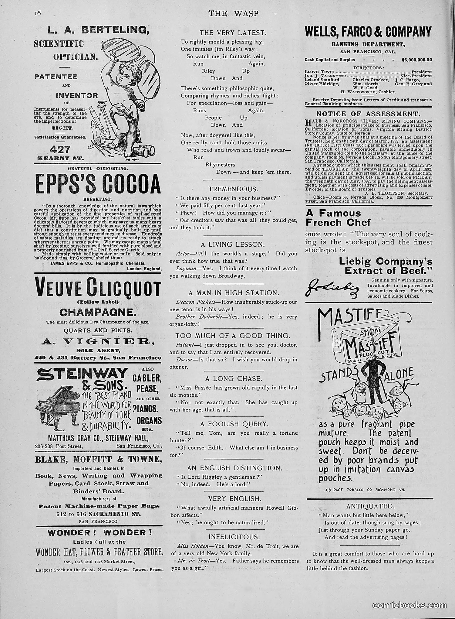 The Wasp — 1892 — page 311 of 542