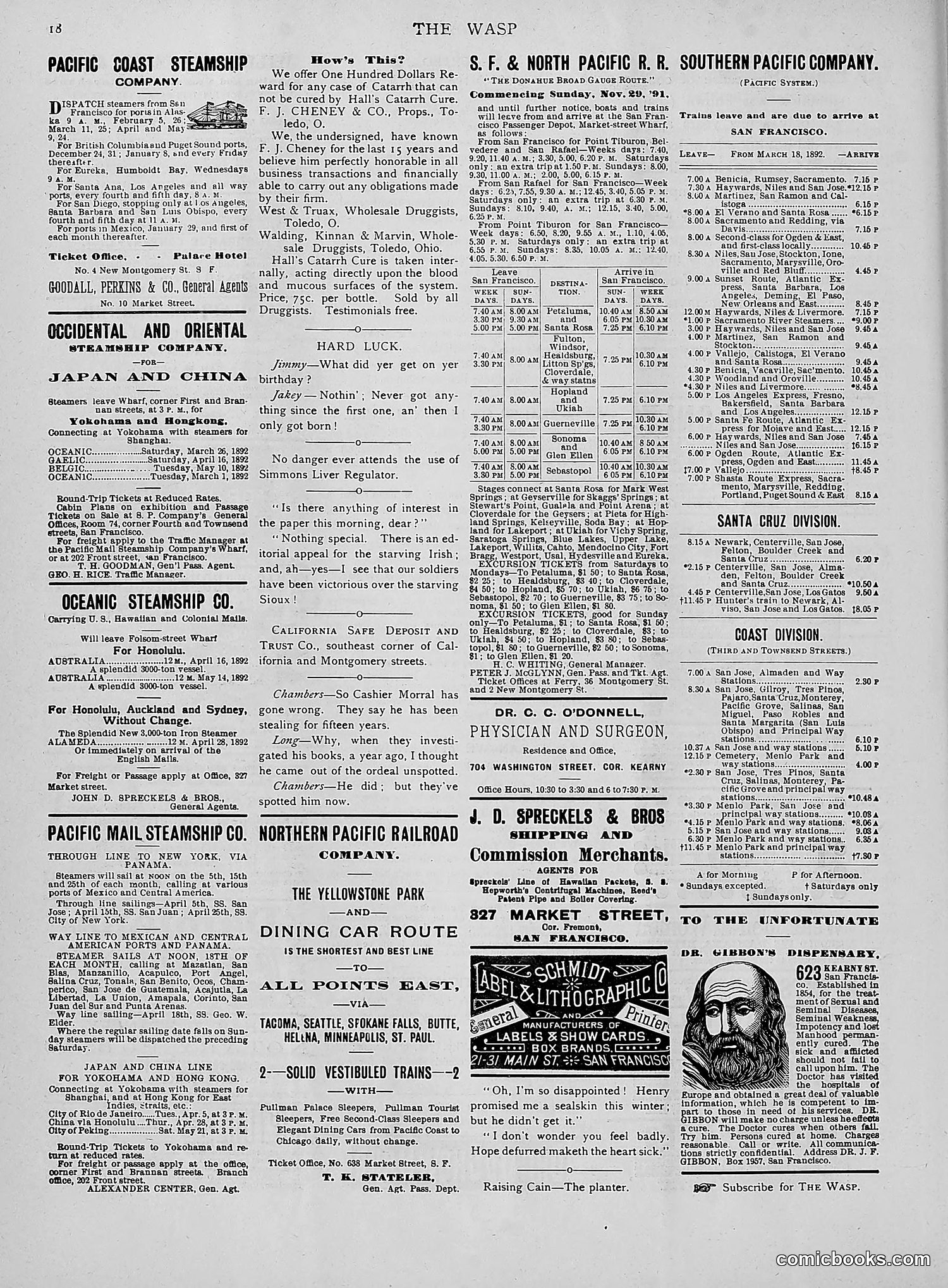 The Wasp — 1892 — page 313 of 542