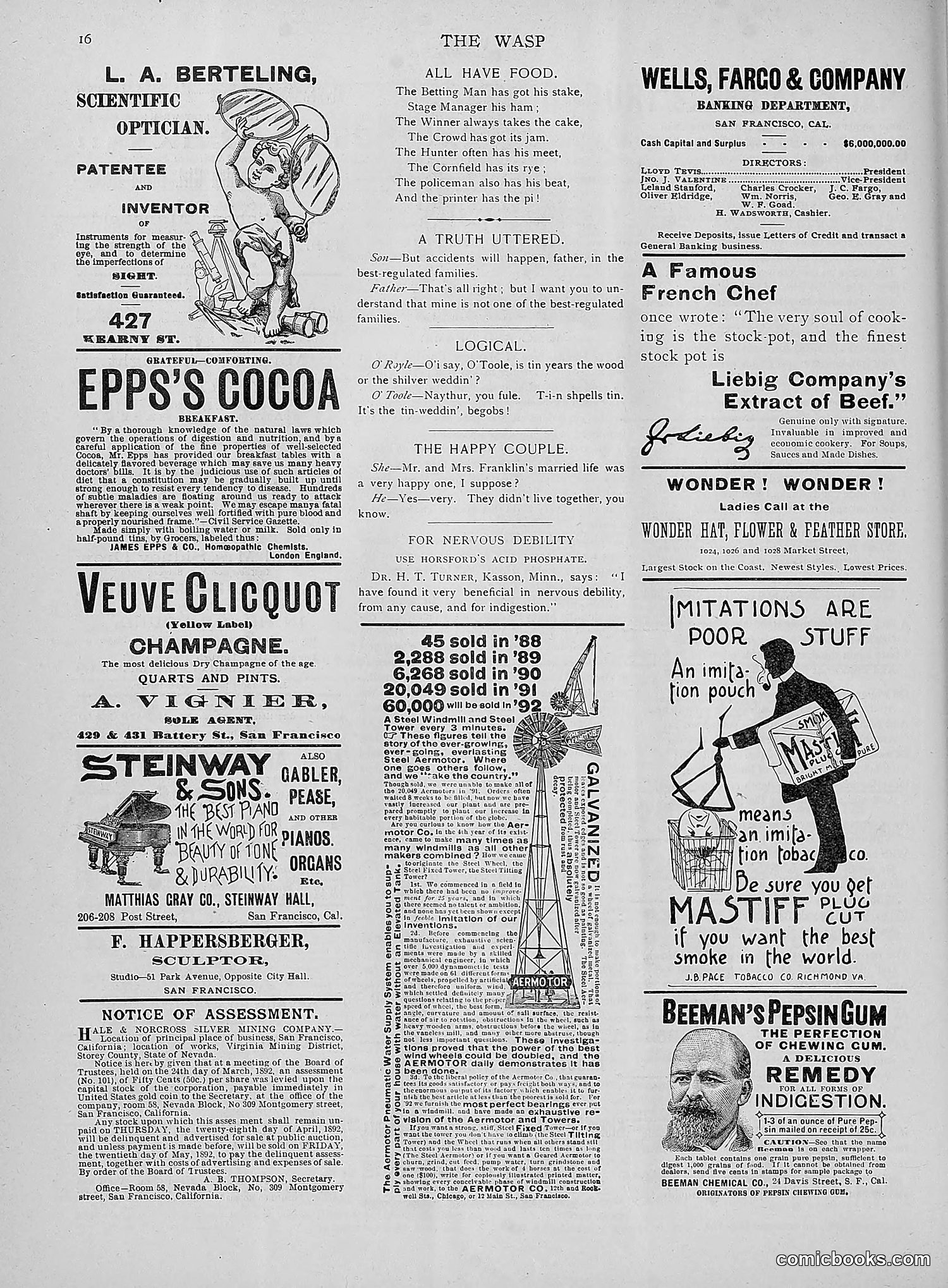 The Wasp — 1892 — page 331 of 542