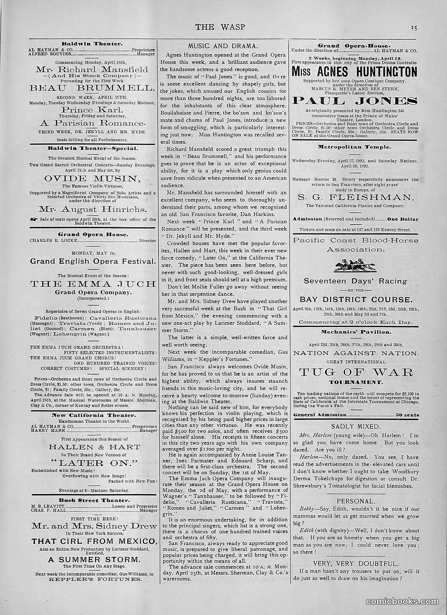 The Wasp — 1892 — page 350 of 542