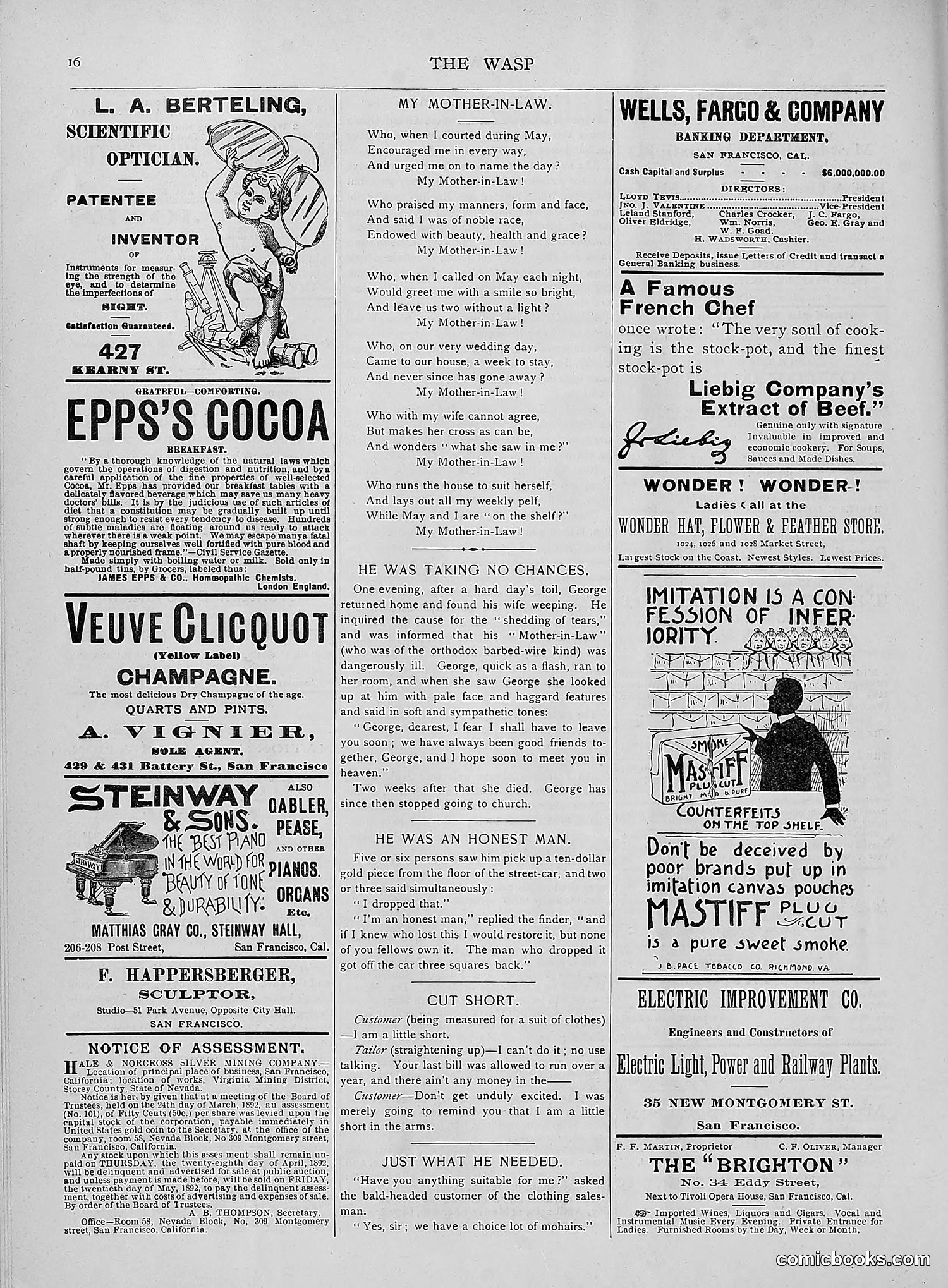 The Wasp — 1892 — page 351 of 542