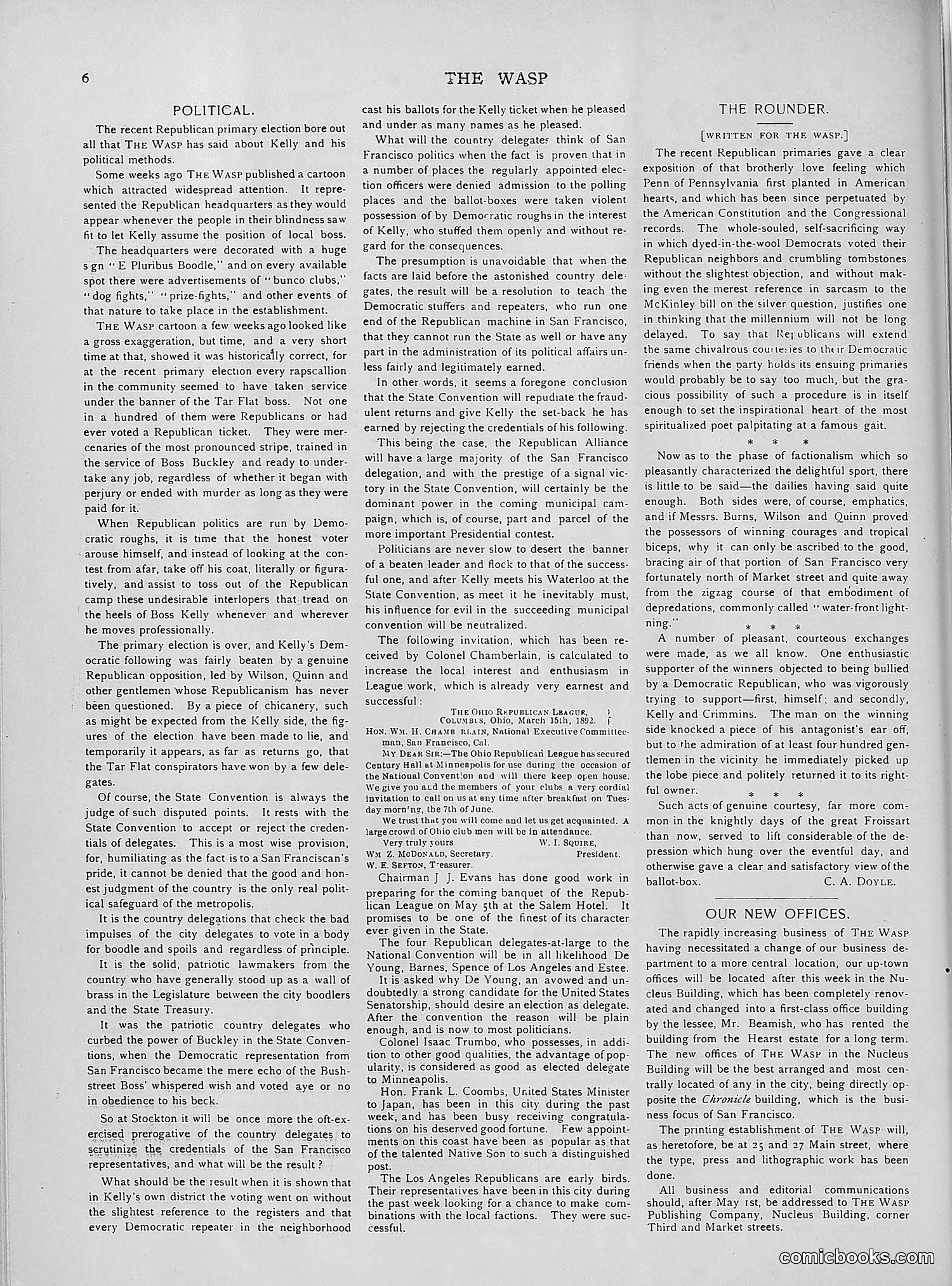 The Wasp — 1892 — page 361 of 542