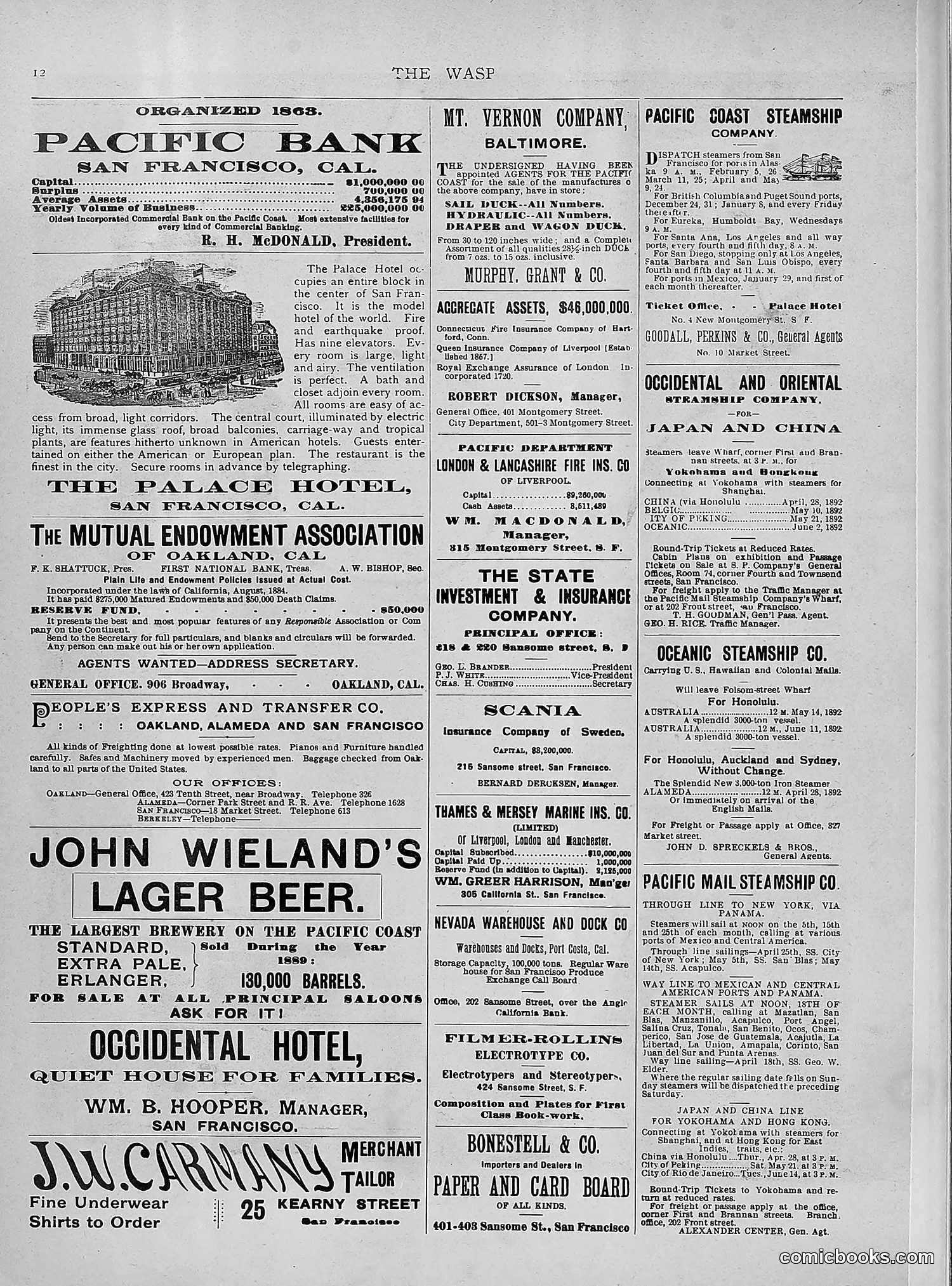 The Wasp — 1892 — page 367 of 542