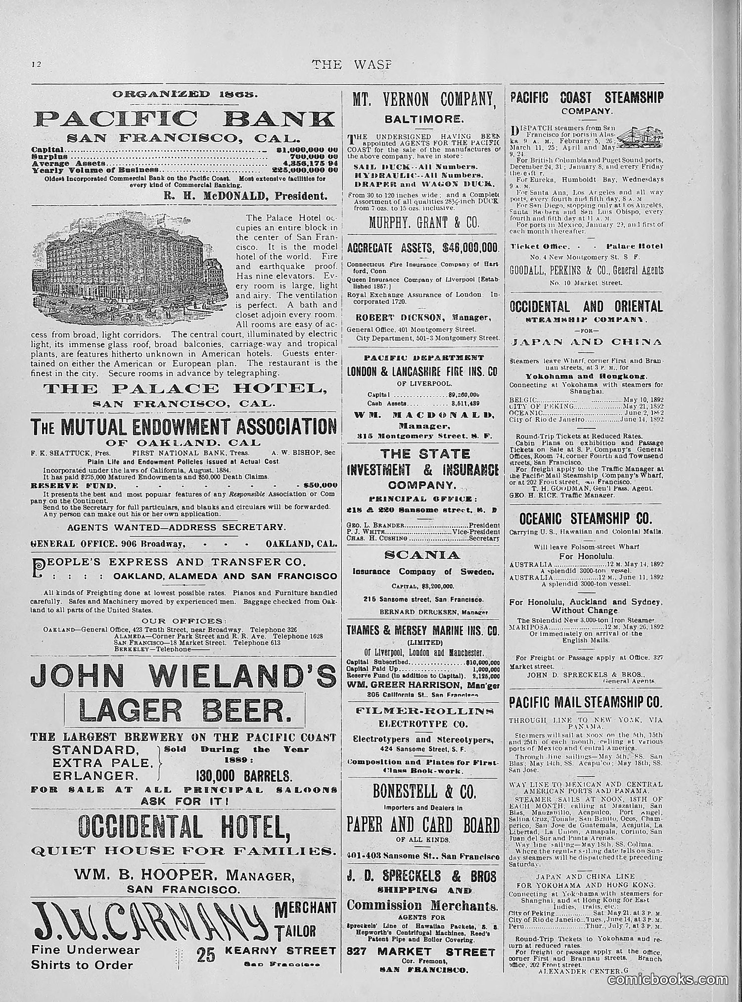 The Wasp — 1892 — page 387 of 542