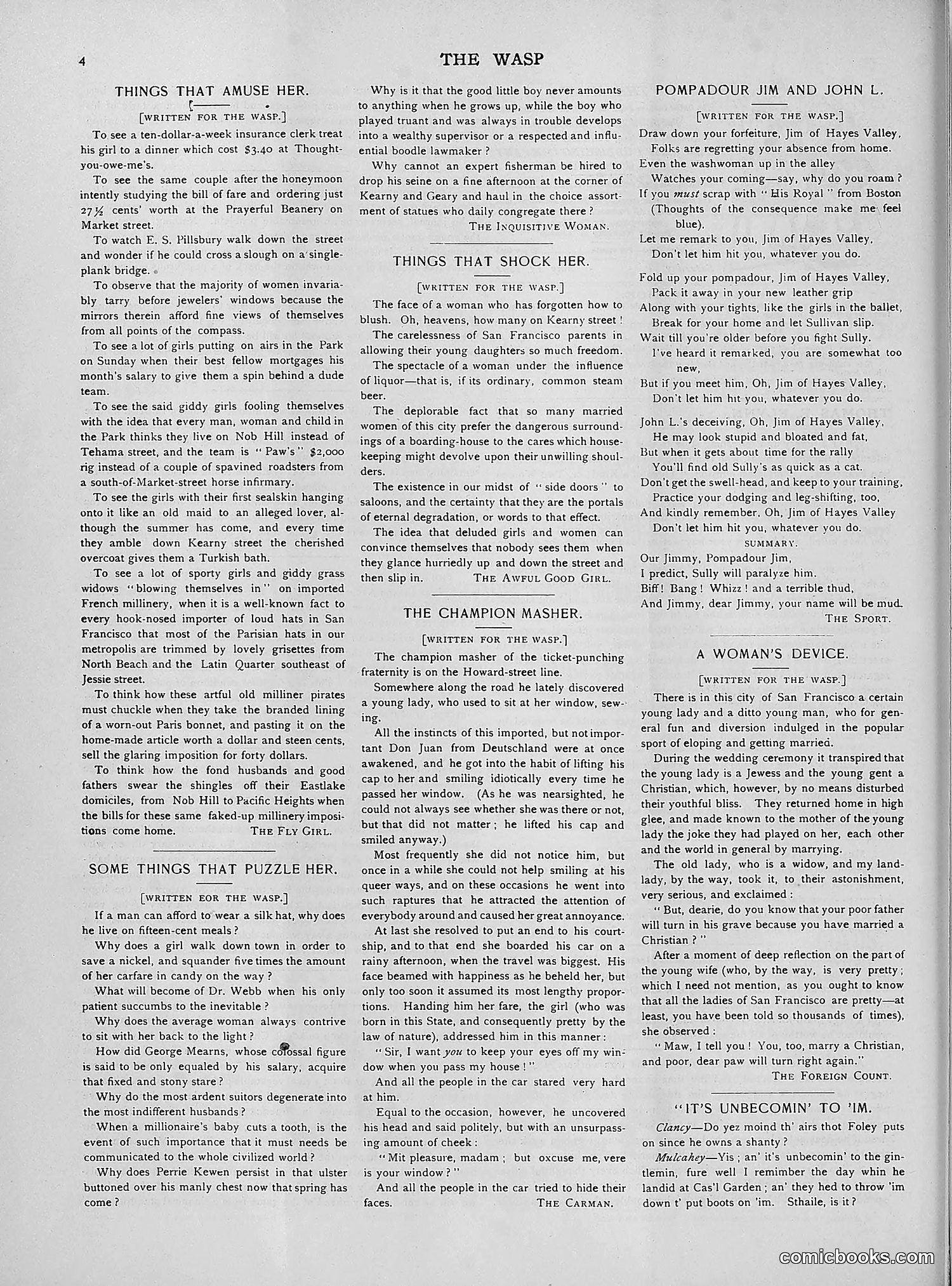 The Wasp — 1892 — page 399 of 542