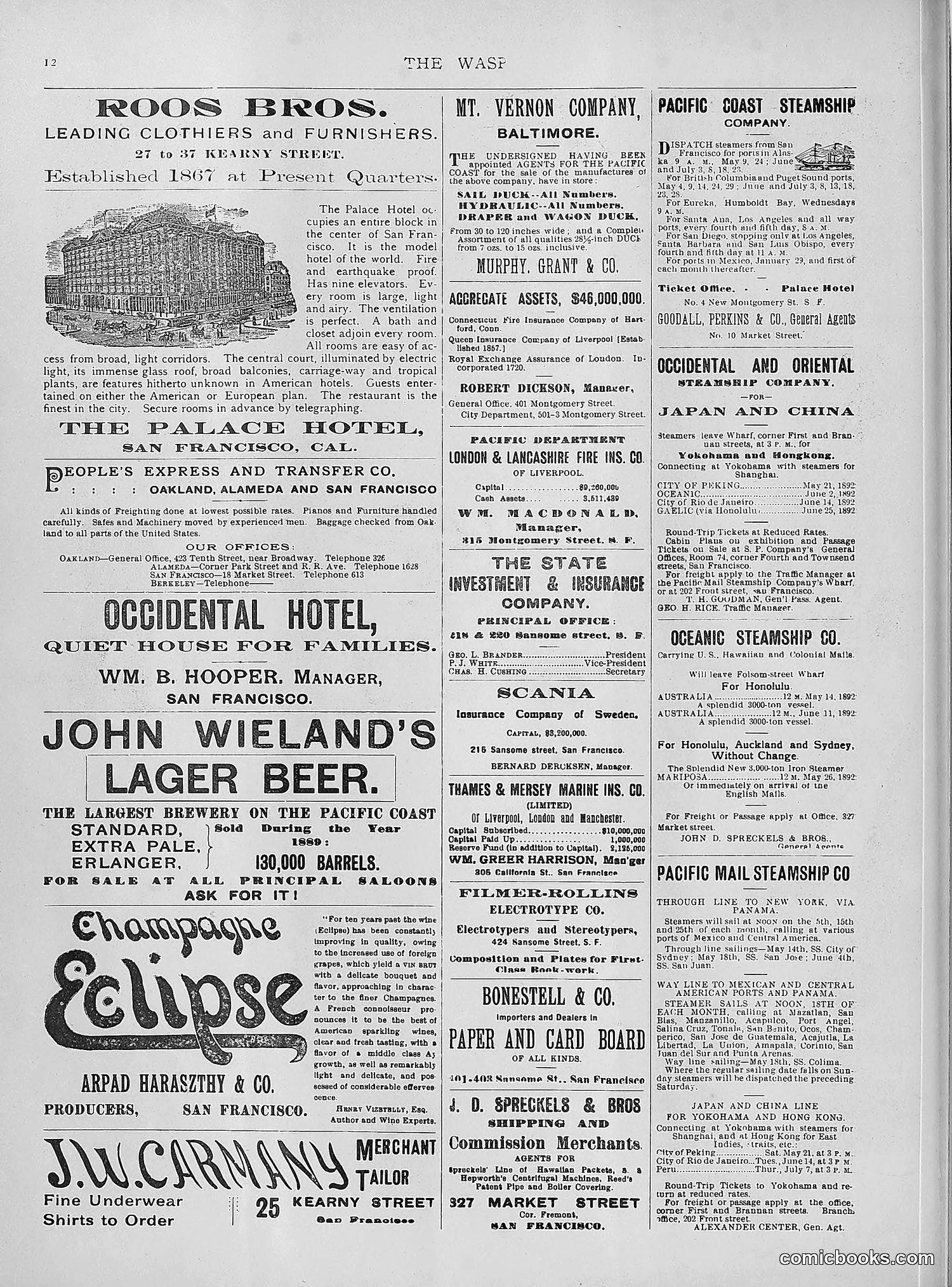 The Wasp — 1892 — page 407 of 542