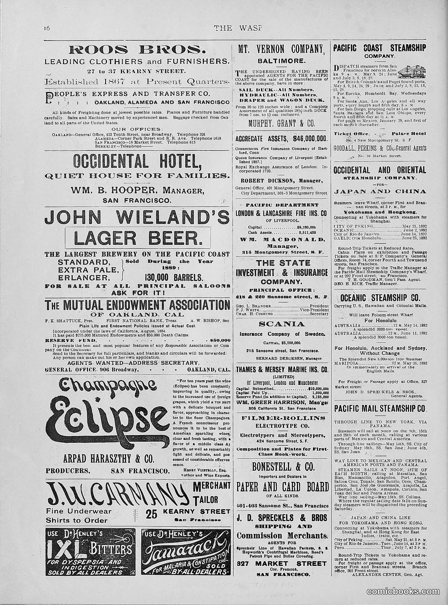 The Wasp — 1892 — page 439 of 542