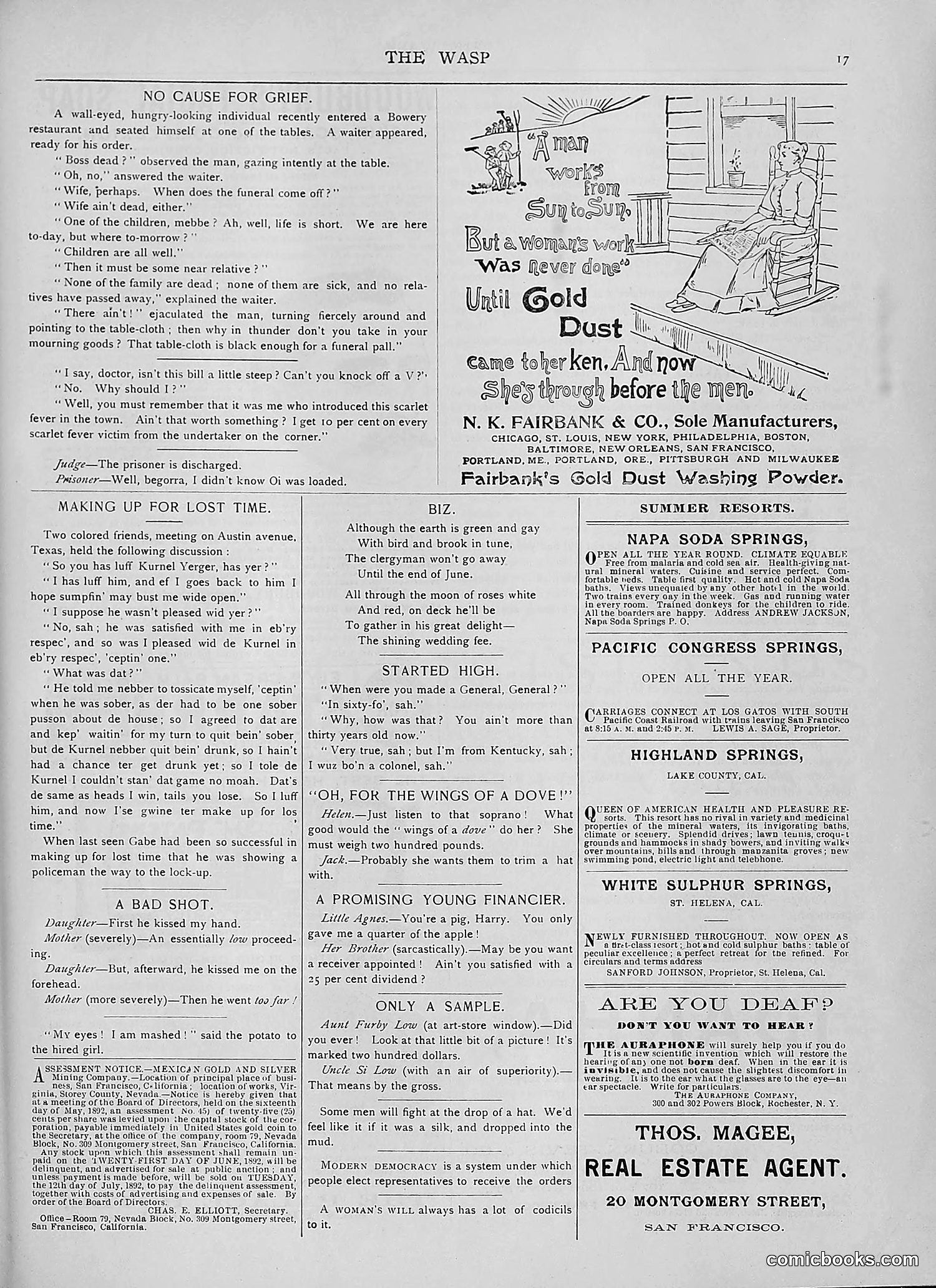 The Wasp — 1892 — page 440 of 542
