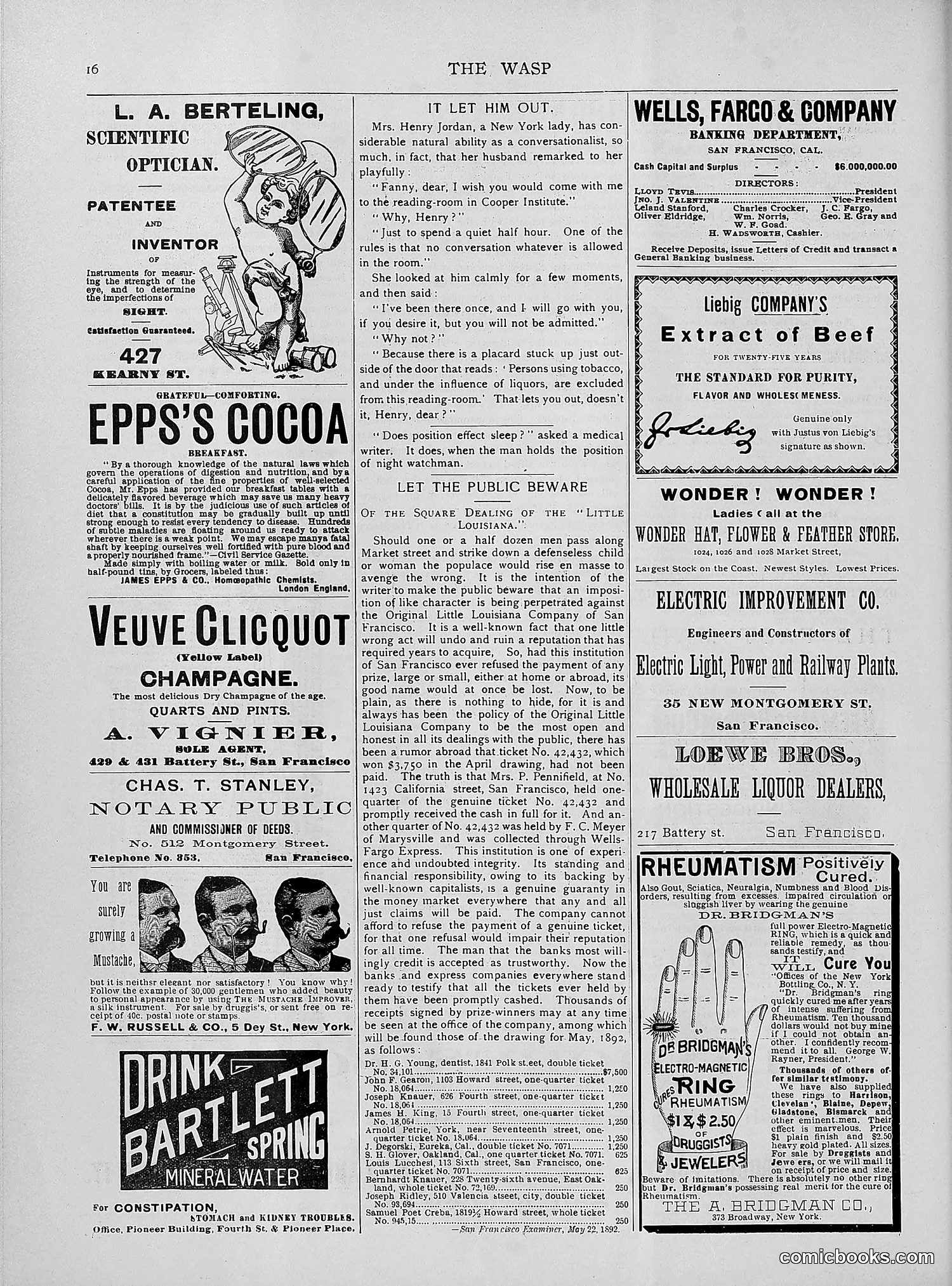 The Wasp — 1892 — page 463 of 542