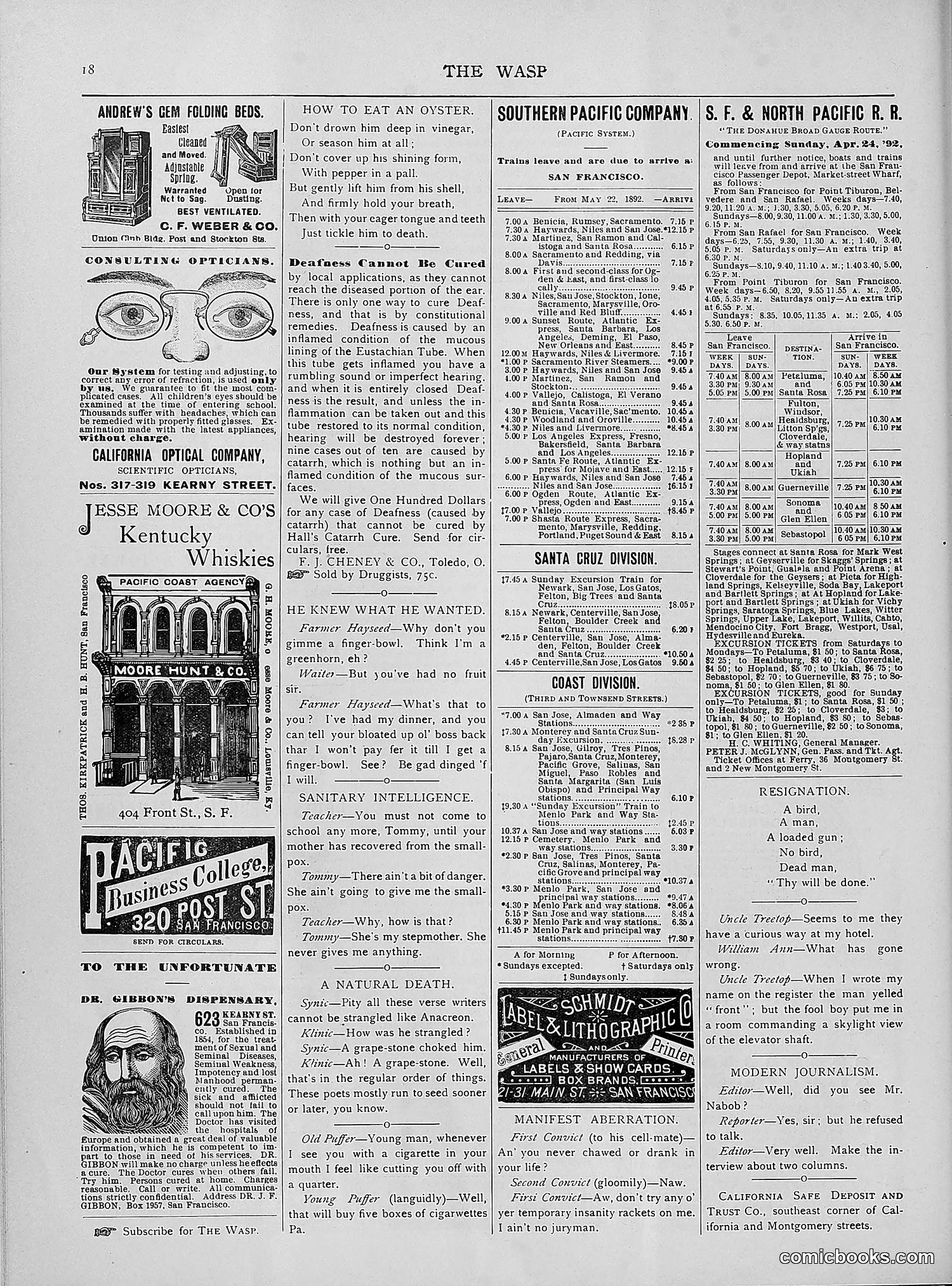 The Wasp — 1892 — page 465 of 542