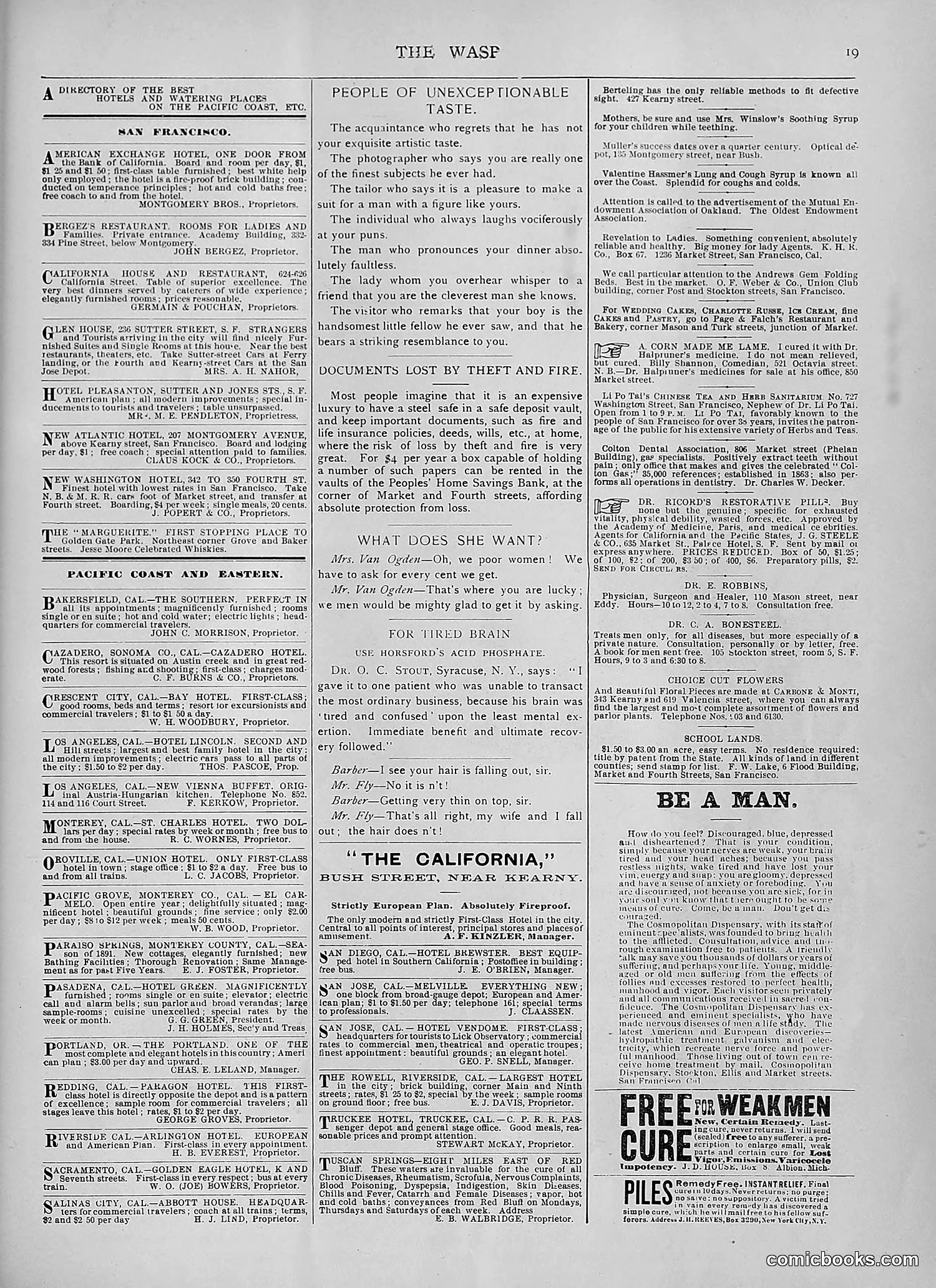 The Wasp — 1892 — page 466 of 542