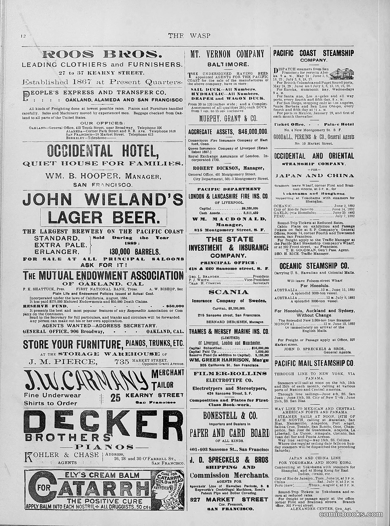 The Wasp — 1892 — page 479 of 542
