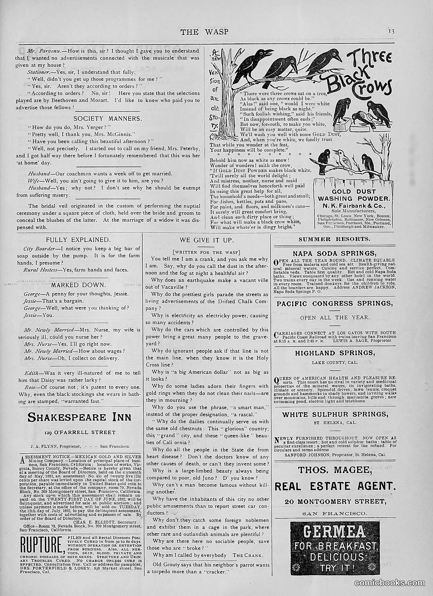 The Wasp — 1892 — page 480 of 542