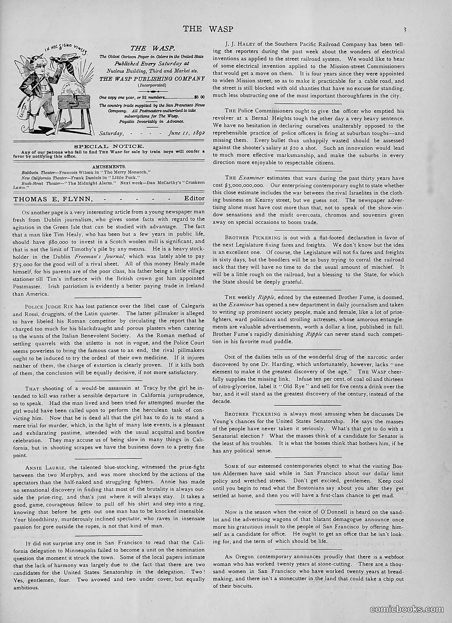 The Wasp — 1892 — page 490 of 542