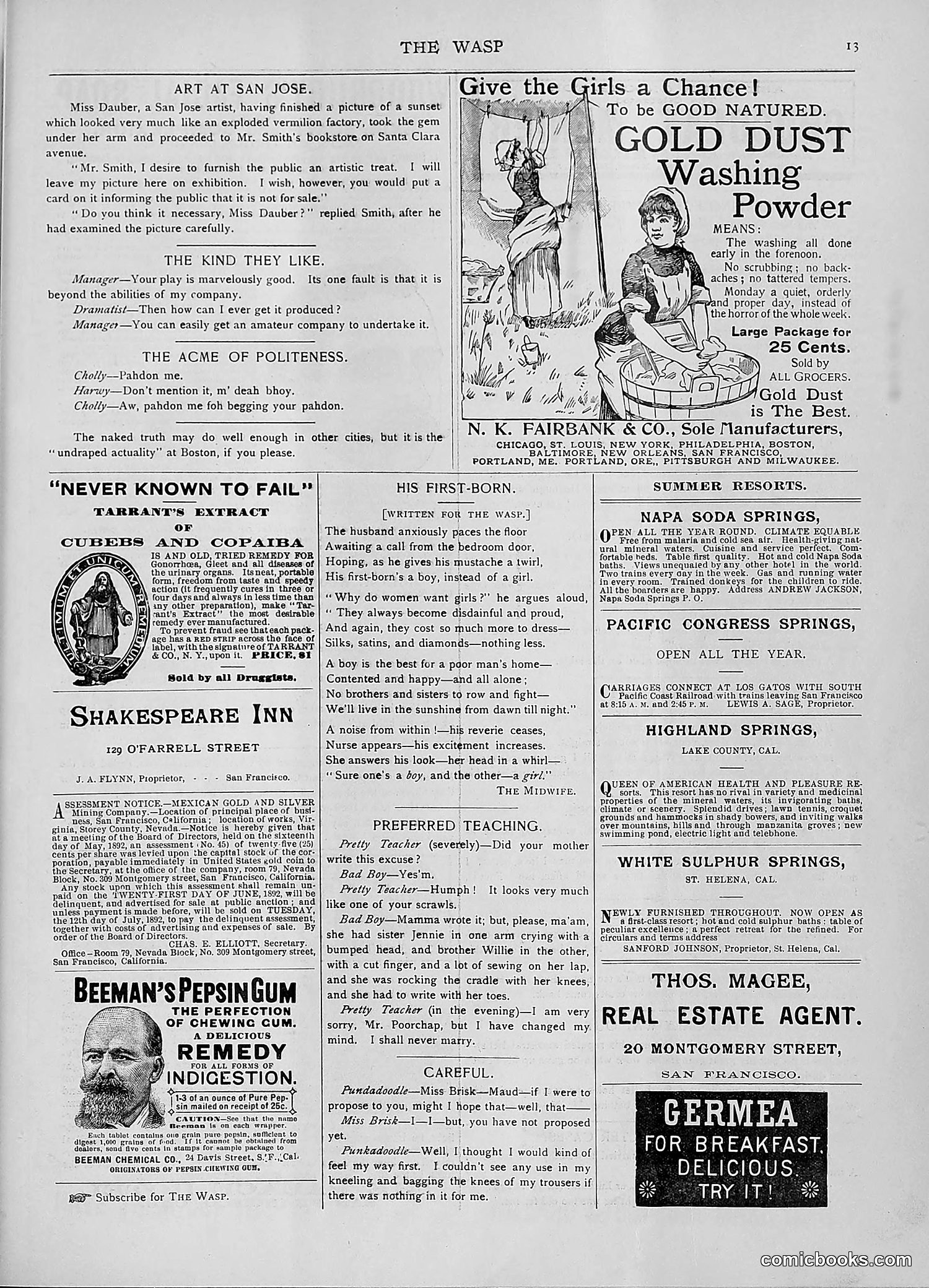 The Wasp — 1892 — page 500 of 542