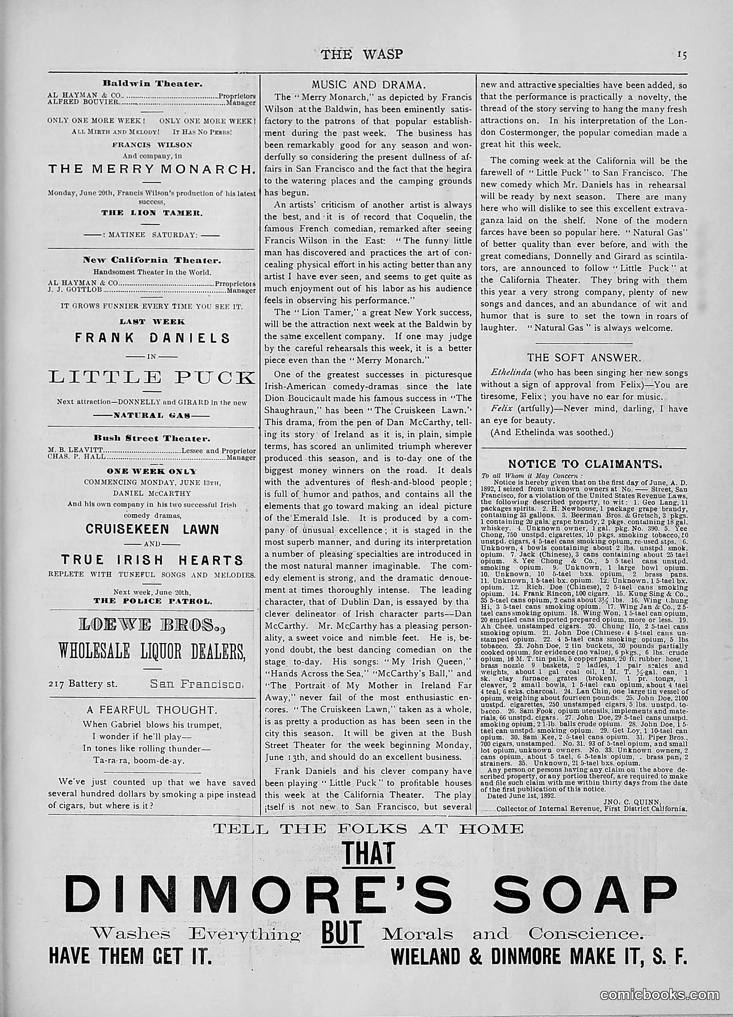 The Wasp — 1892 — page 502 of 542