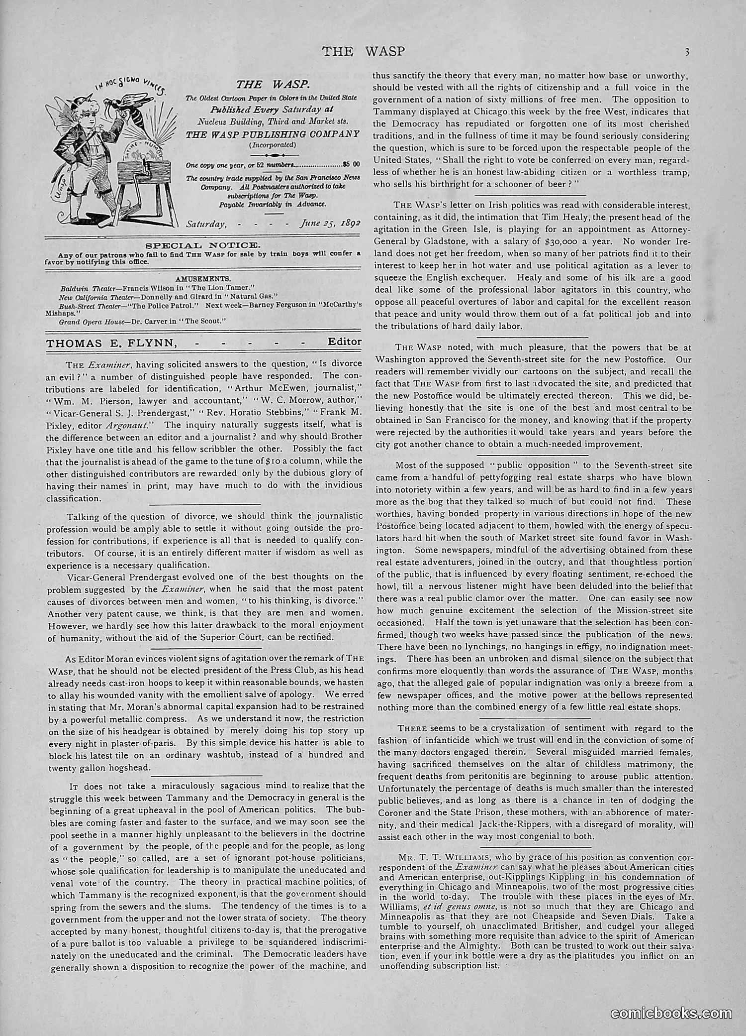 The Wasp — 1892 — page 530 of 542