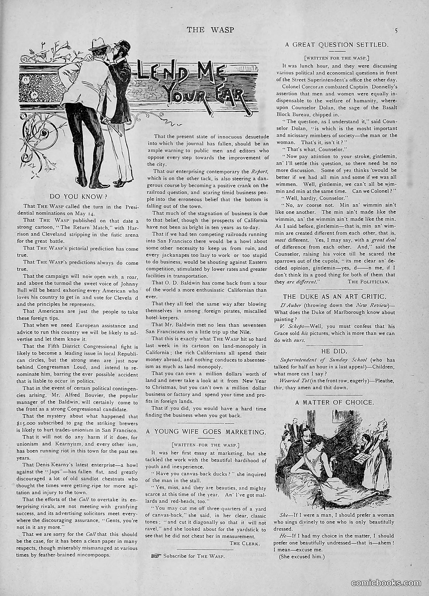 The Wasp — 1892 — page 532 of 542