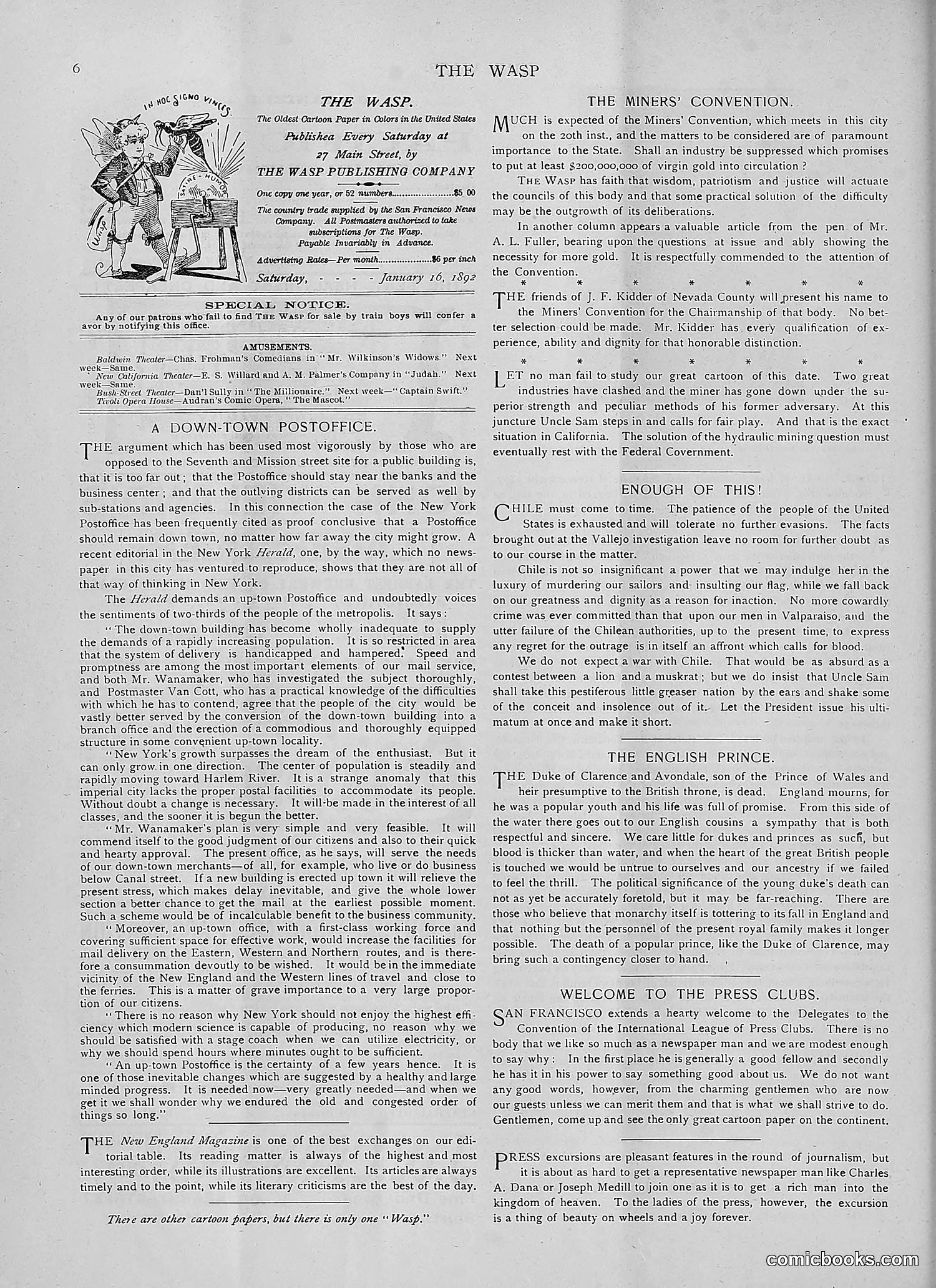 The Wasp — 1892 — page 55 of 542